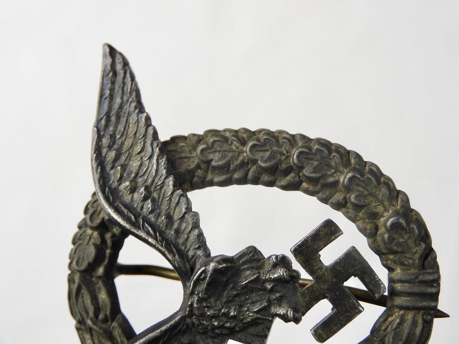 German Germany WWII WW2 Pilot Badge Pin: German WW2 Pilot Badge