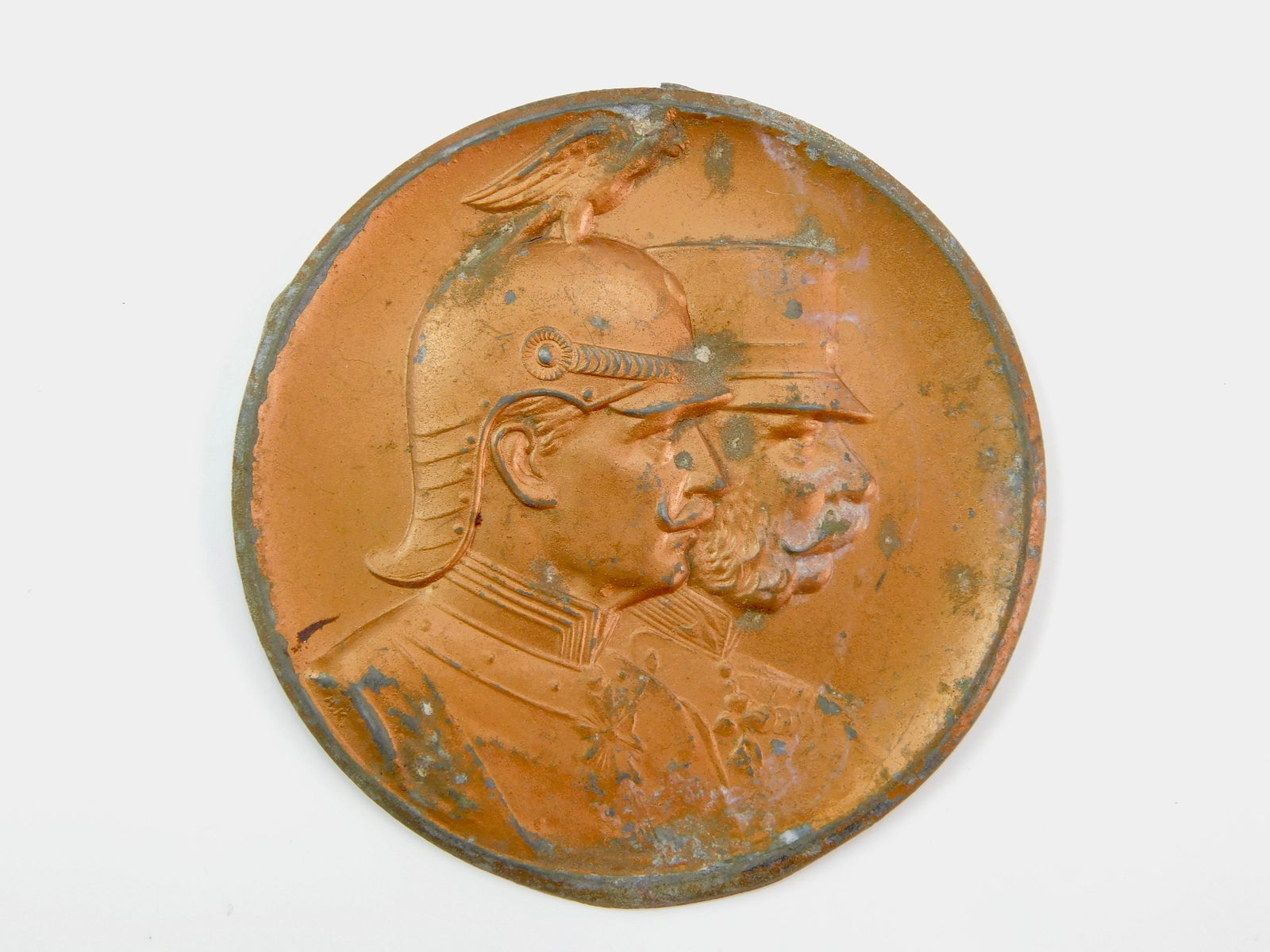 Imperial German Germany Antique WW1 Medal Pin Badge: Imperial German WW1 Large Medal