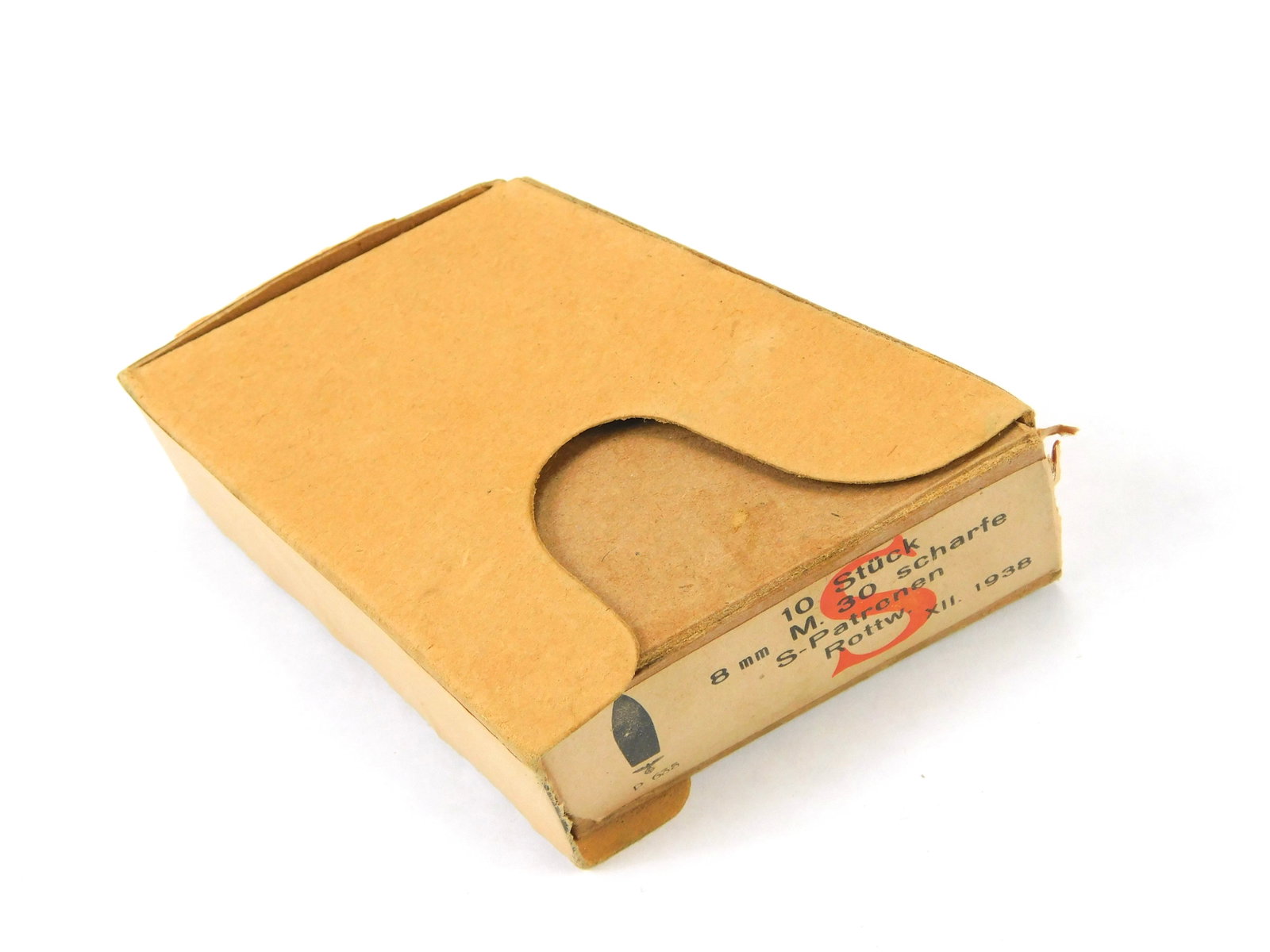 German Germany Nazi WW2 Eagle Marked Empty Ammo Box: German WW2 Nazi Eagle Marked Empty Ammo Box