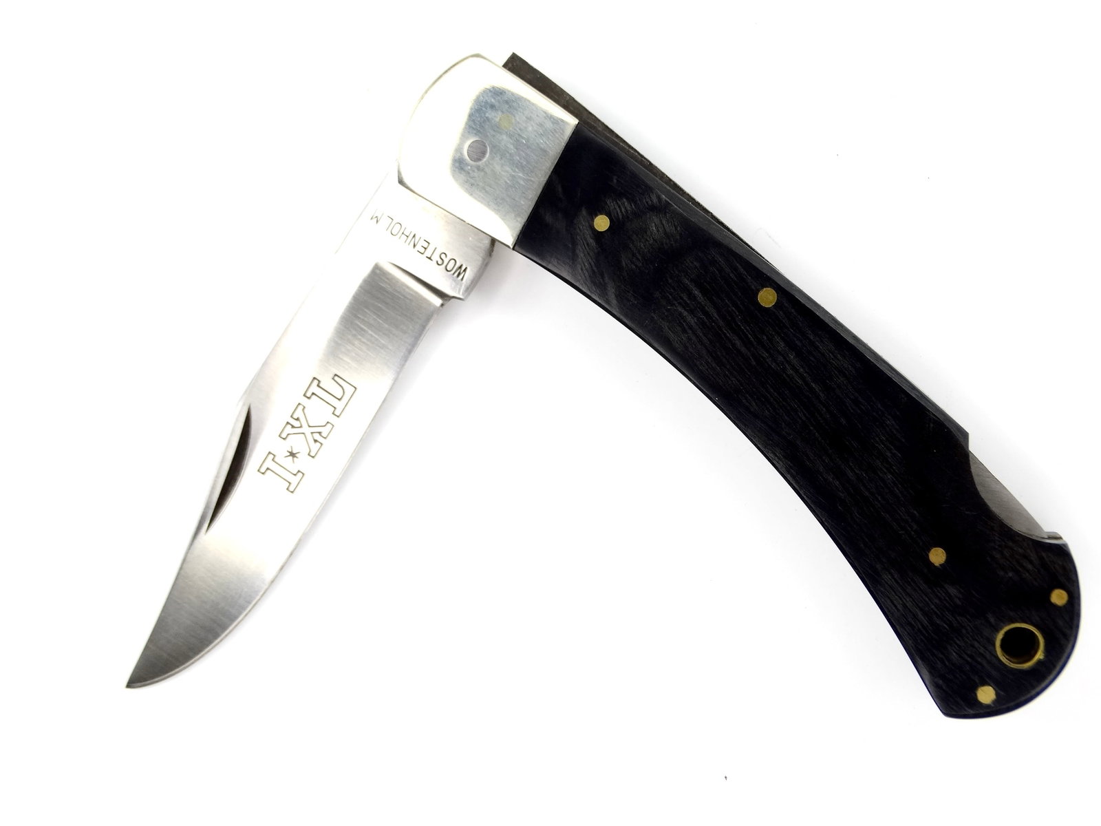 Vintage WOSTENHOLM I-XL Japan Japanese Made Large Lockback Folding Pocket Knife: Vintage WOSTENHOLM I-XL Japan Japanese Made Large Lockback Folding Pocket Knife. Measurements are pictured. Blade snaps, no wobble.