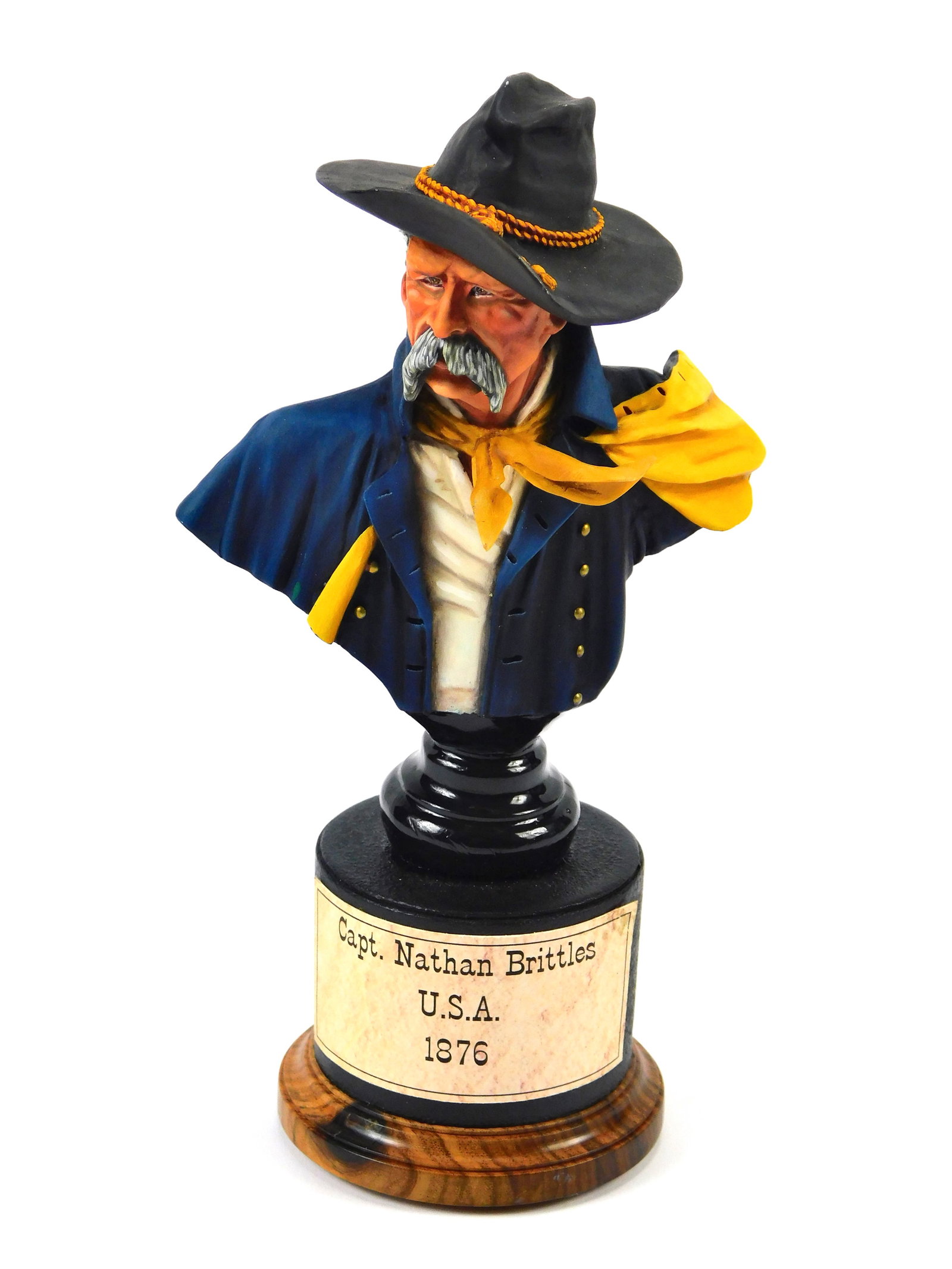 Vintage Figurine Statue Toy Soldier Military Collectable Toy US 1876 Capt. Nathan Brittles: Vintage Figurine, US 1876 Capt. Nathan Brittles