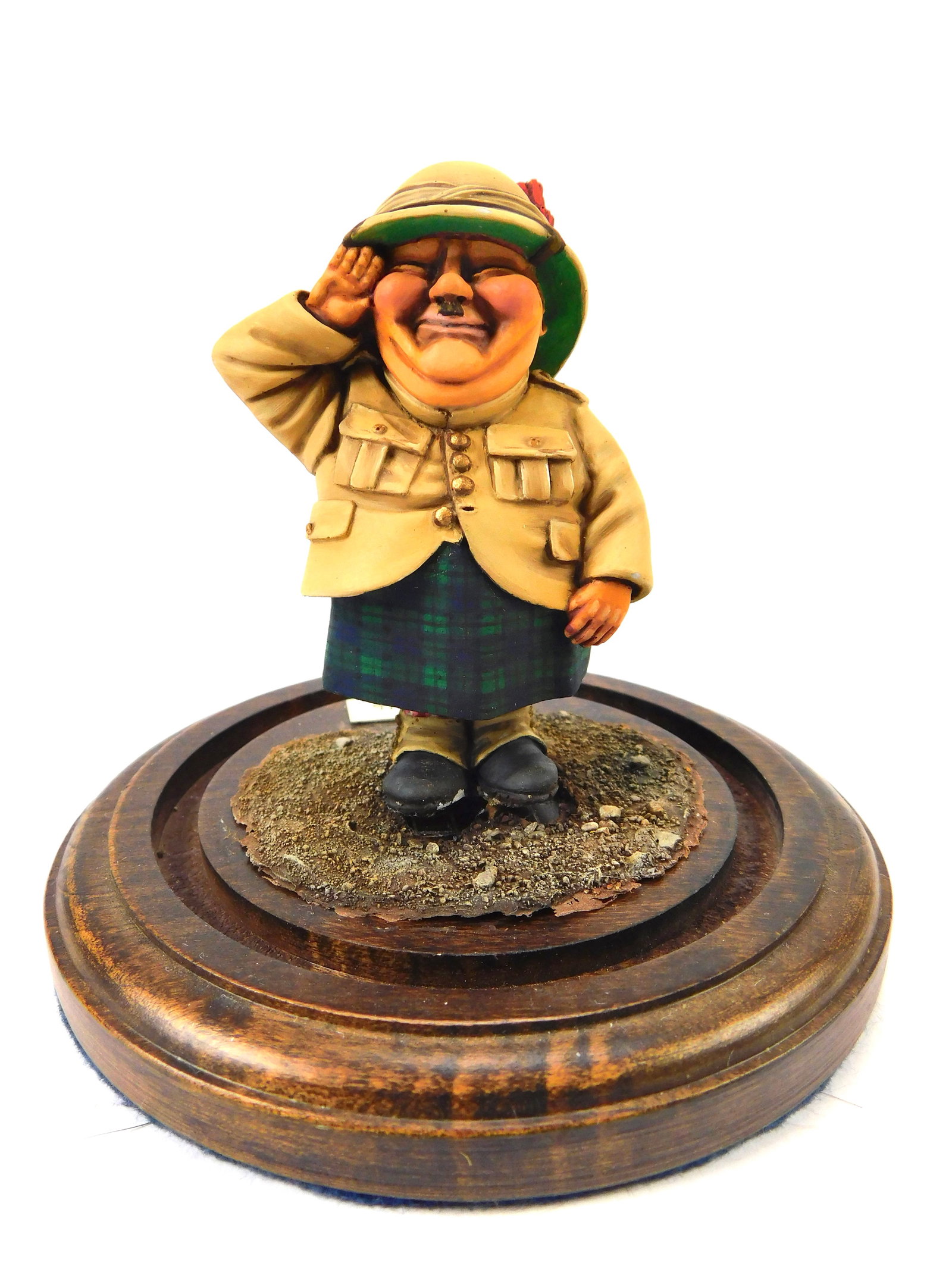 Vintage Figurine Statue Toy Soldier Military Collectable Toy Scottish Highlander: Vintage Figurine