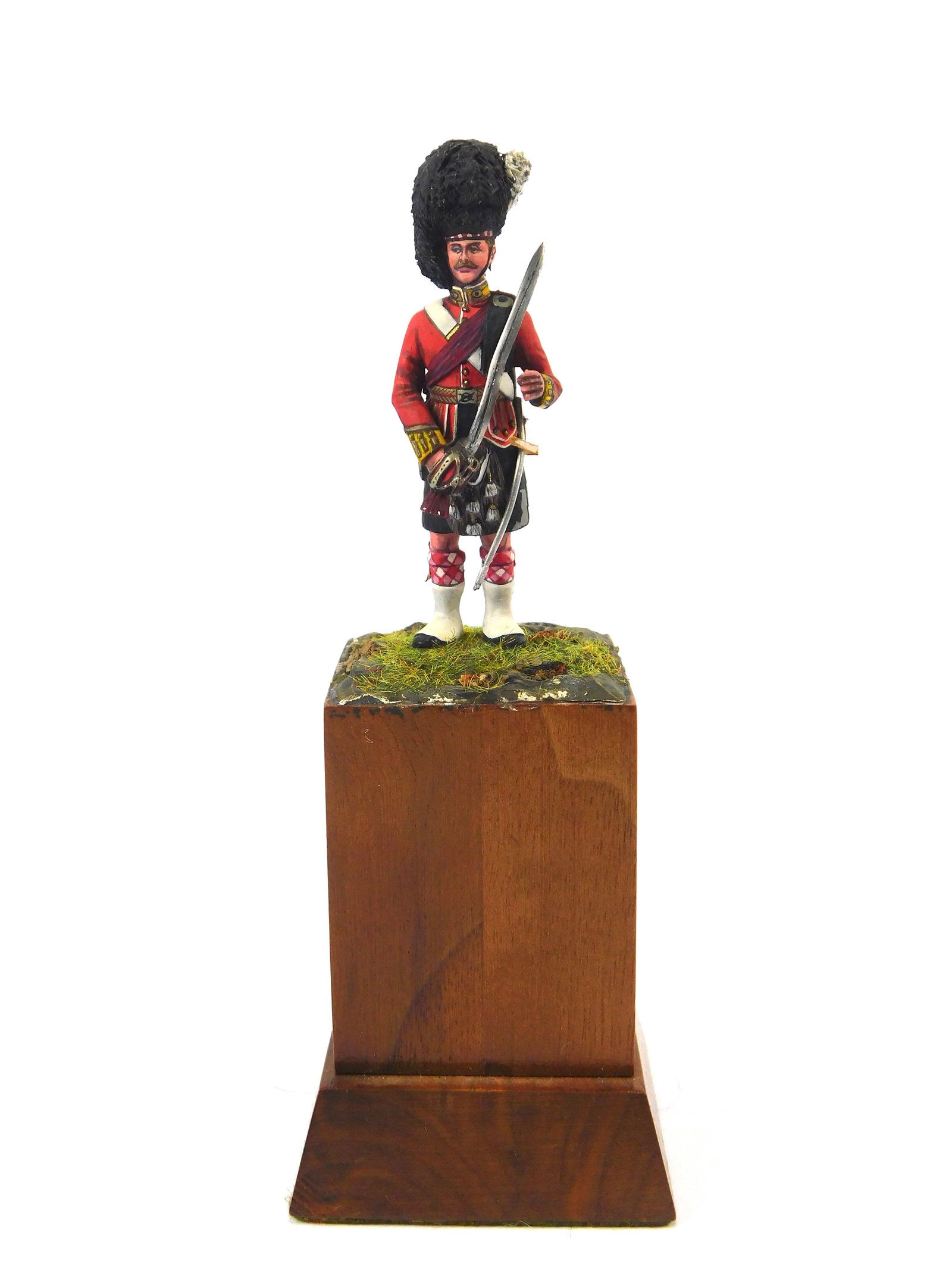 Vintage Figurine Statue Toy Soldier Military Collectable Toy Sutherland Highlanders Capt. Argyll: Vintage Figurine, Sutherland Highlanders Captain Argyll