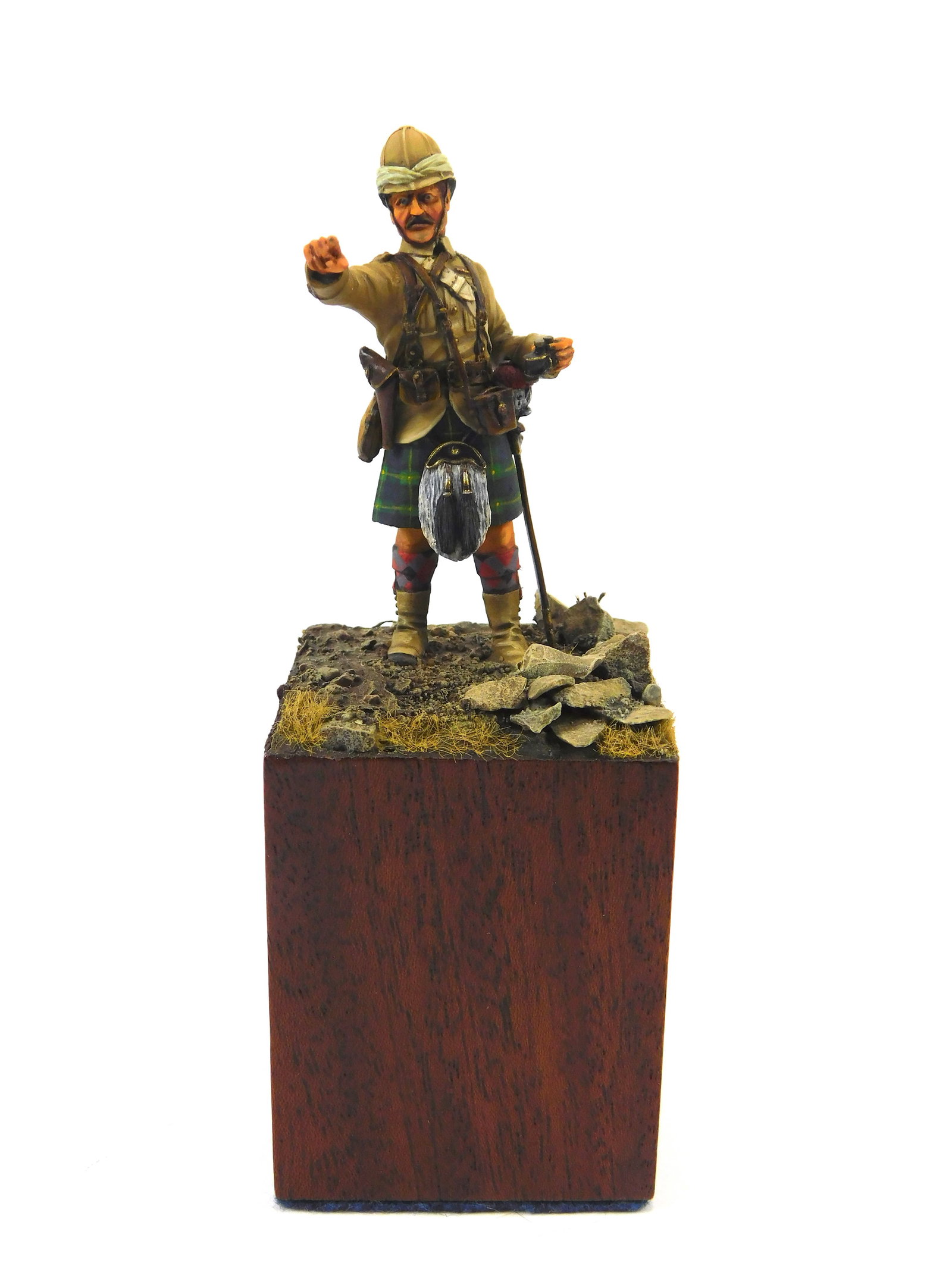 Vintage Figurine Statue Toy Soldier Military Collectable Toy Scottish Highlander: Vintage Figurine