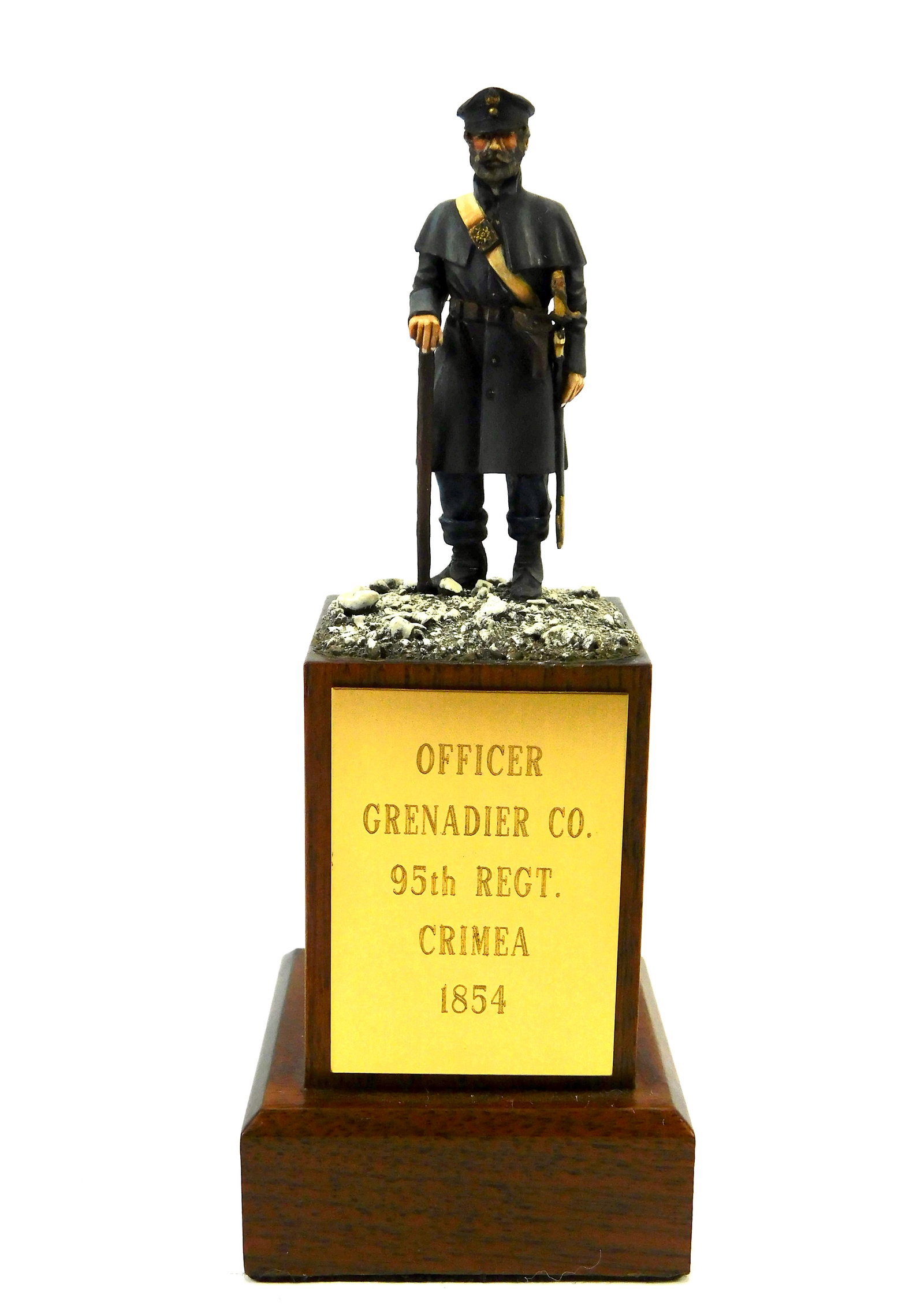 Vintage Figurine Statue Toy Soldier Military Collectable Toy Officer Grenadier 1854: Vintage Figurine, Officer Grenadier 1854