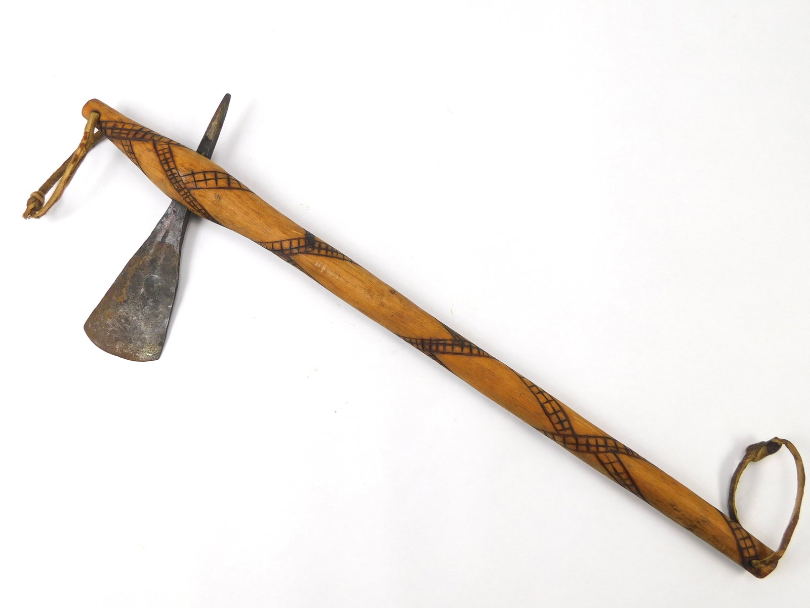 Vintage Old Africa African Axe Hatchet: Vintage African Axe. Measurements are pictured.
