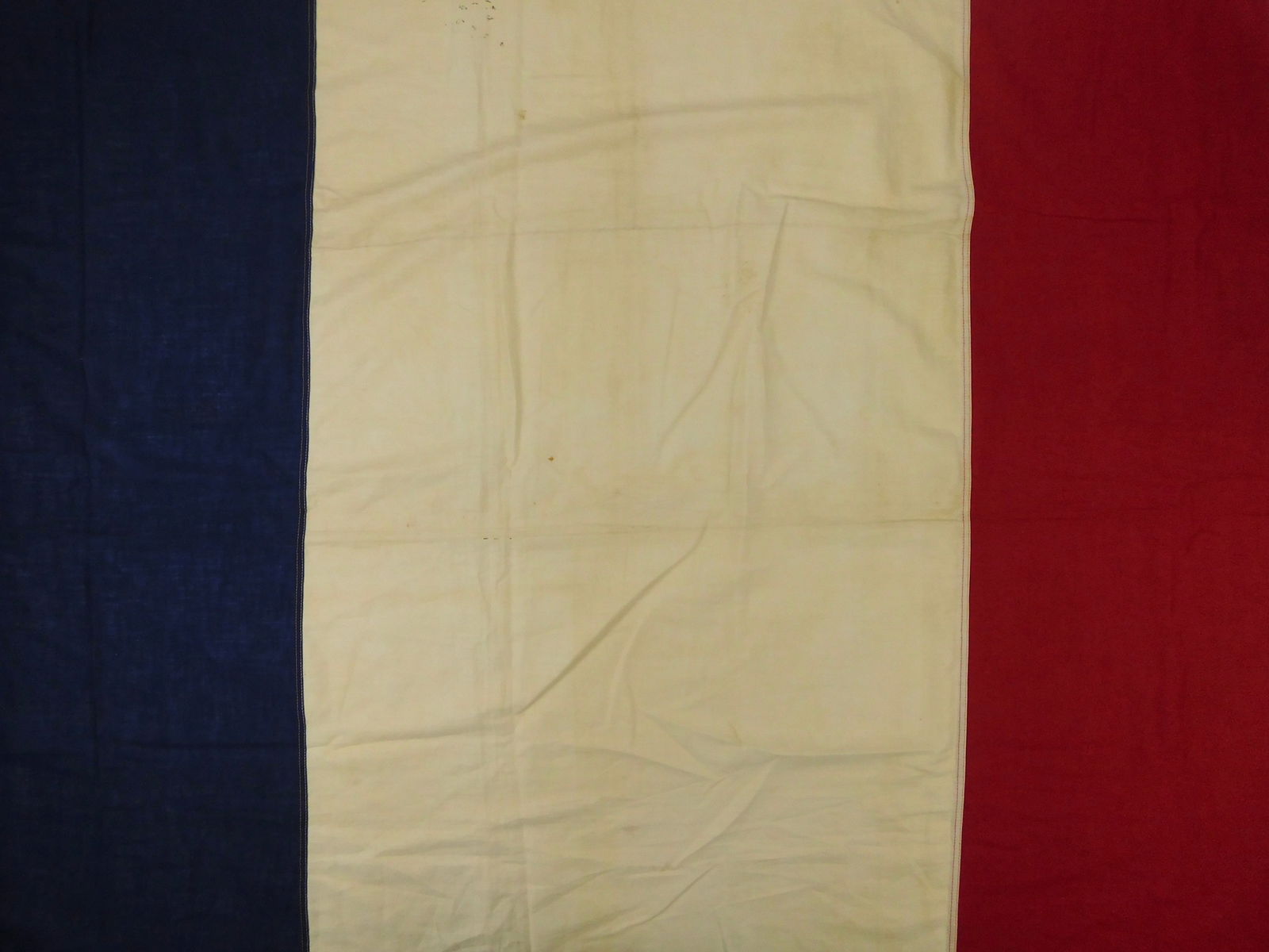 ANNIN RELIANCE France French Flag 3 ft X 5 ft Cotton DEFIANCE FAST COLORS: ANNIN RELIANCE France FLAG 3' X 5' - 100% COTTON - DEFIANCE FAST COLORS