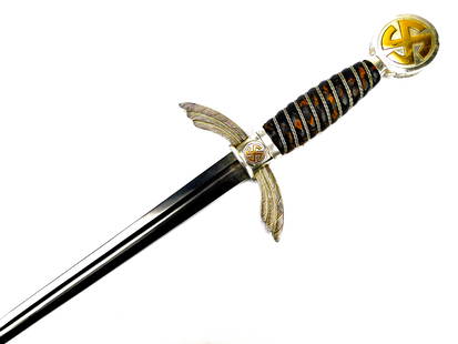 German Germany Nazi WW2 Luftwaffe Air Force Sword: German WW2 Luftwaffe Officer's Sword. The pommel has some movement. No scabbard. 36" long with 29 1/8" blade.LiveAuctioneers is currently displaying only their own expensive shipping options. However,