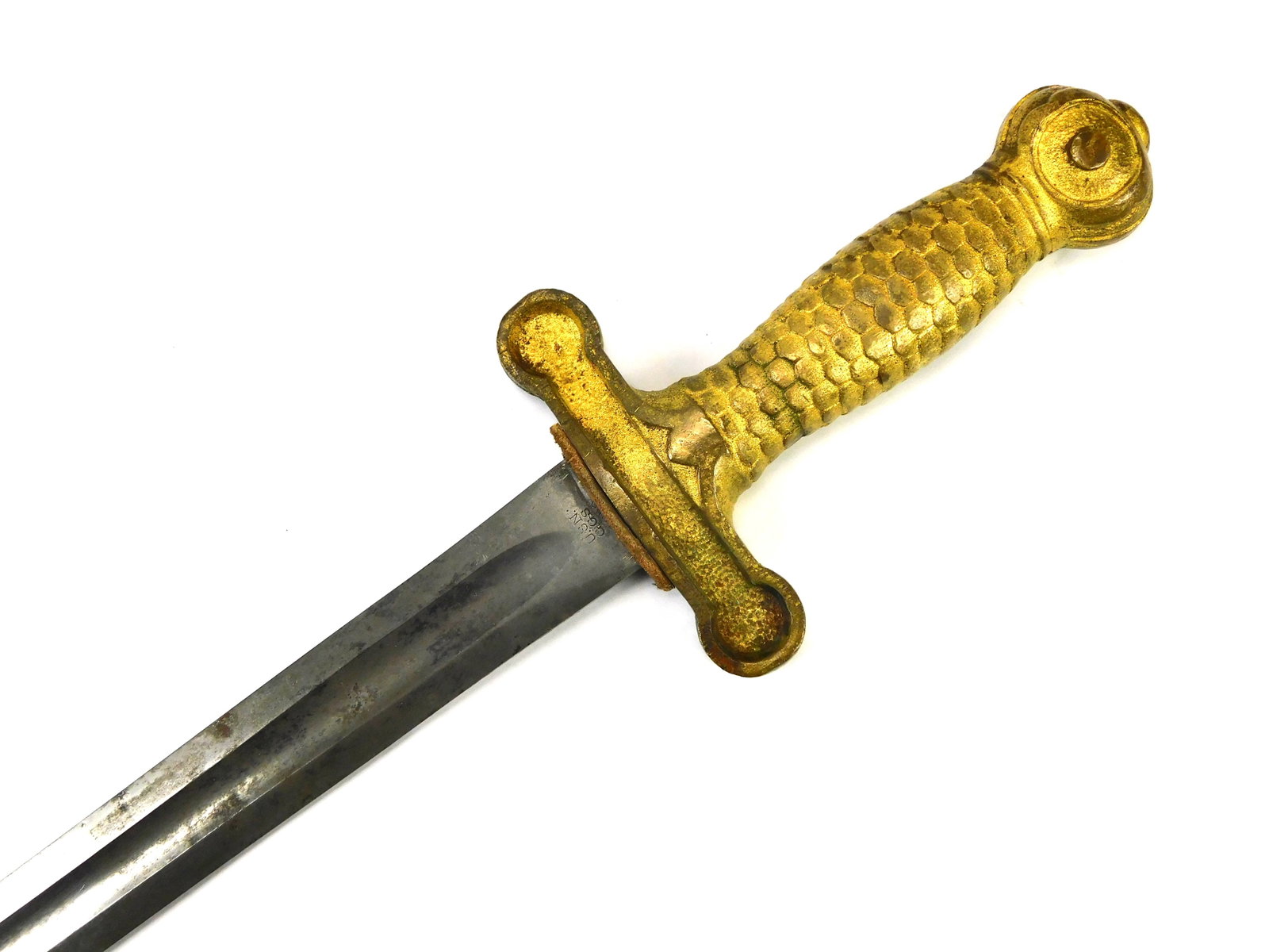 Antique US 19 Century Ames USN Navy Short Sword: US 19 Century Ames USN Short Sword. No scabbard. 25 5/8" long with a 10" blade.LiveAuctioneers is currently displaying only their own expensive shipping options. However, we offer reasonably priced in