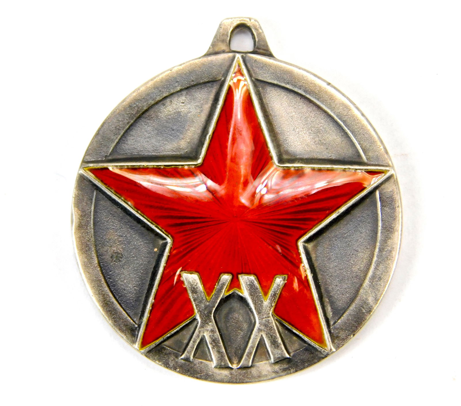 Soviet Russian 1938 20 Anniversary RKKA Medal Badge: Soviet Russian 1938 20th Anniversary of the RKKA Medal. LiveAuctioneers is currently displaying only their own expensive shipping options. However, we offer reasonably priced in-house shipping on most