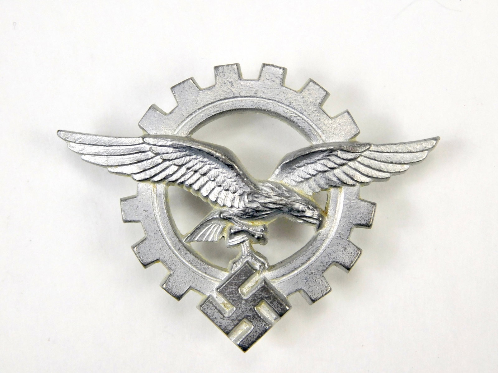 German Germany WW2 Eagle Badge Pin: German WW2 Badge. Not authenticated. LiveAuctioneers is currently displaying only their own expensive shipping options. However, we offer reasonably priced in-house shipping on most items. Please cont