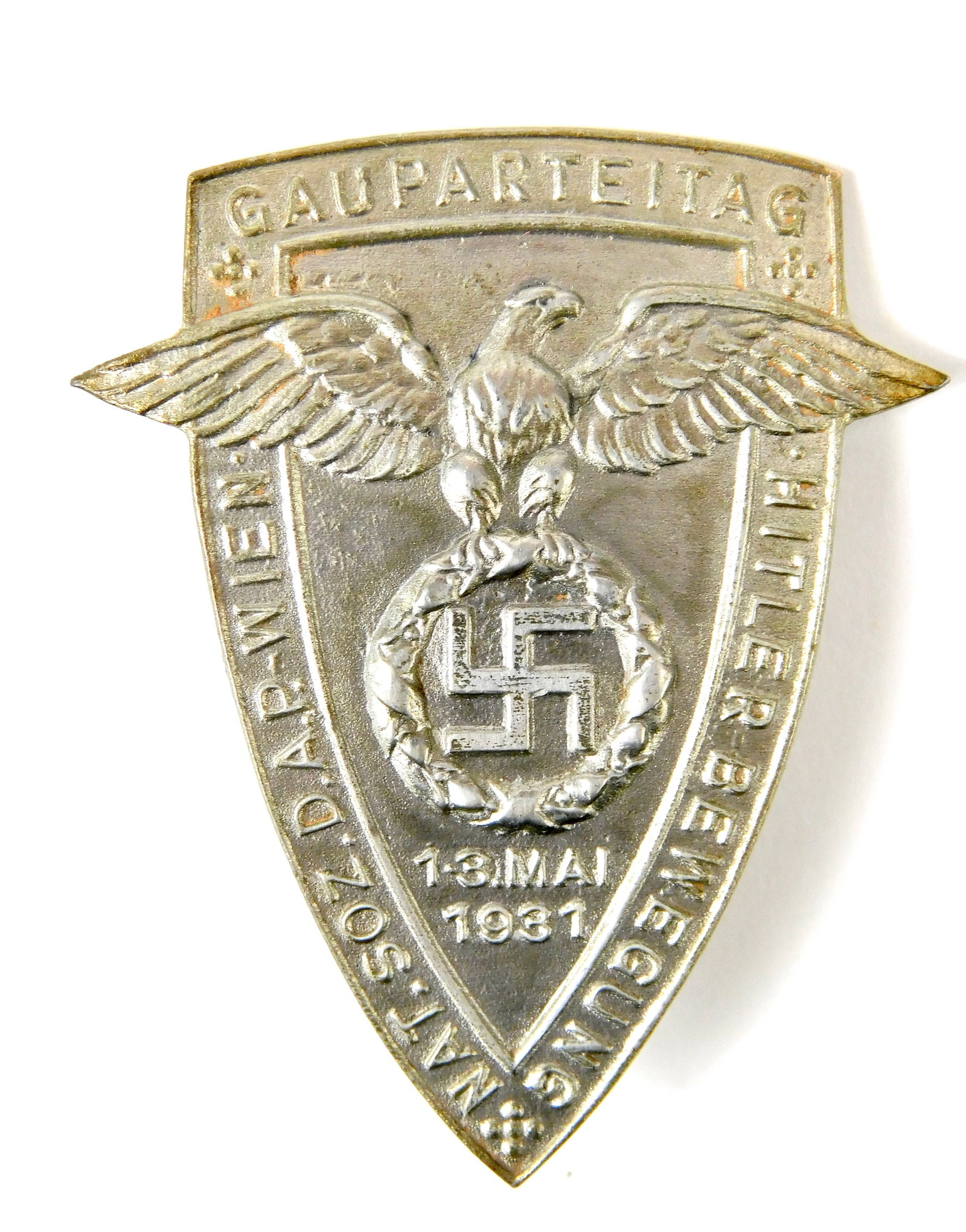 German Germany WW2 Badge Pin: German WW2 Badge. Not authenticated. LiveAuctioneers is currently displaying only their own expensive shipping options. However, we offer reasonably priced in-house shipping on most items. Please cont