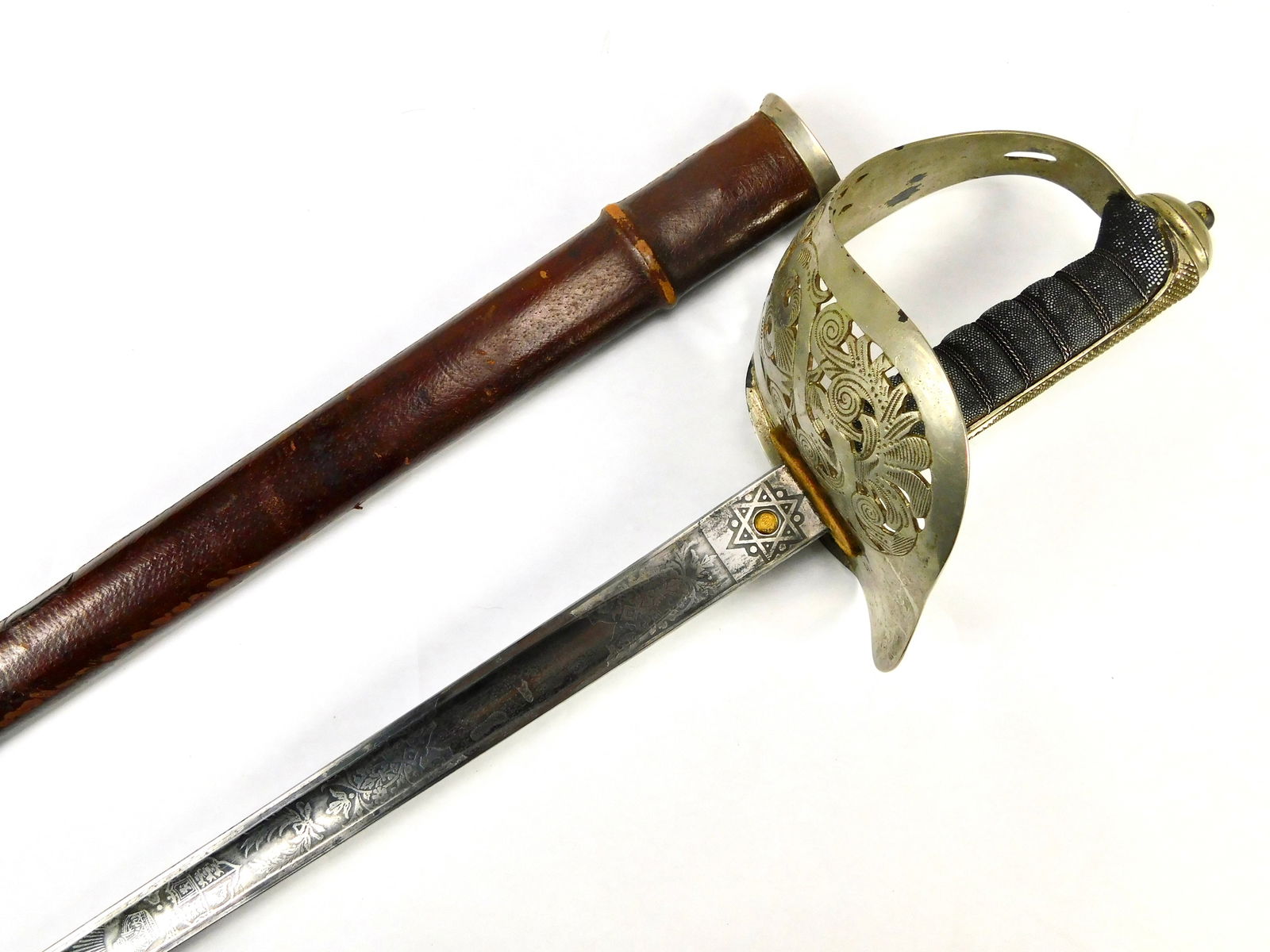 British English Australian WW1 Mole Model 1897 Officer's Sword: Rare British Australian WW1 Mole & Sons Model 1897 Infantry Officer's Sword with Scabbard. Blade and scabbard . LiveAuctioneers is currently displaying only their own expensive shipping options. Howev