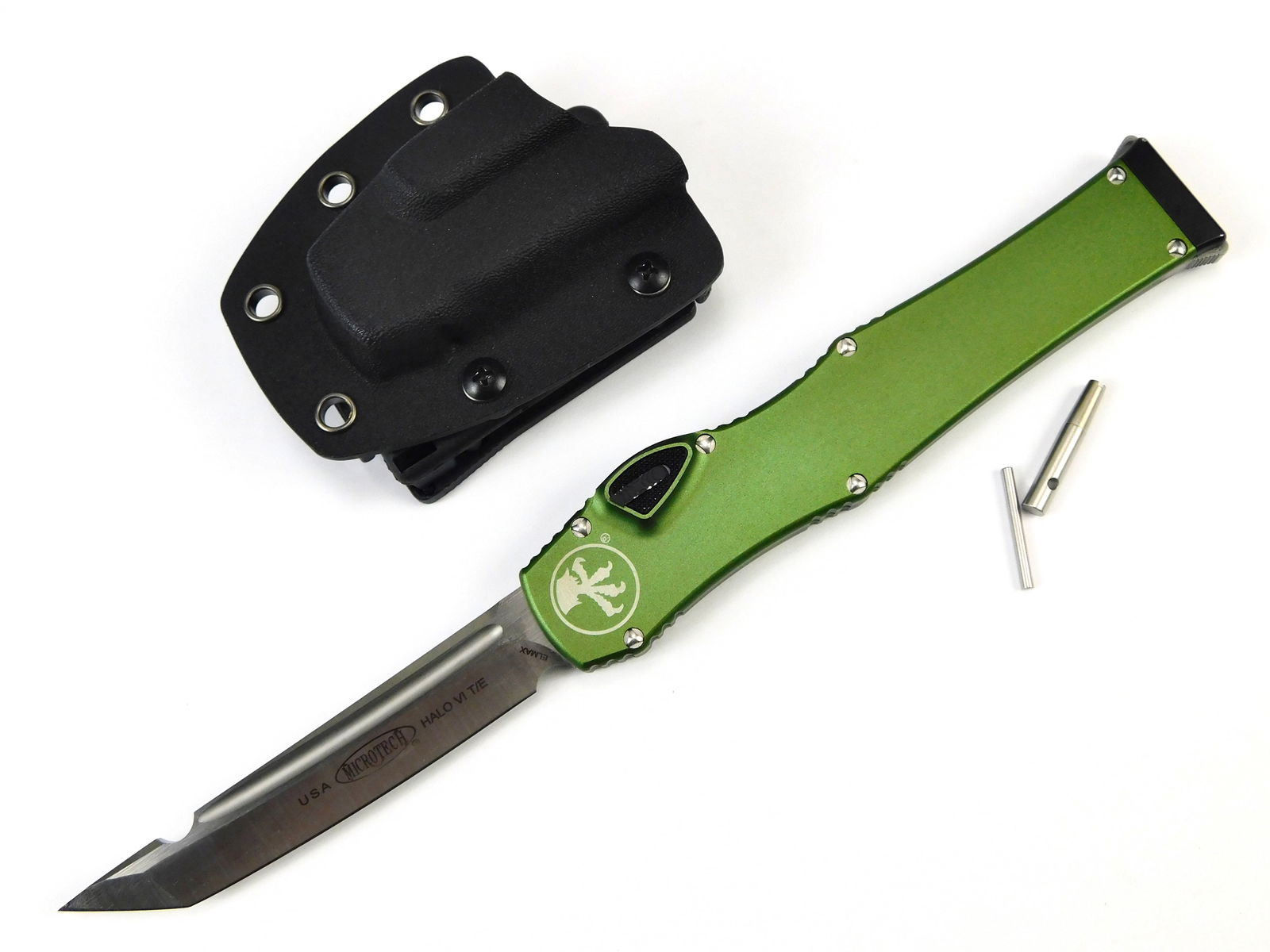 Microtech Halo VI Tanto OTF Automatic Knife OD Green Stonewash 250-10OD: Microtech Halo VI Tanto OTF Automatic Knife OD Green (4.4" Stonewash) 250-10OD. LiveAuctioneers is currently displaying only their own expensive shipping options. However, we offer reasonably priced i