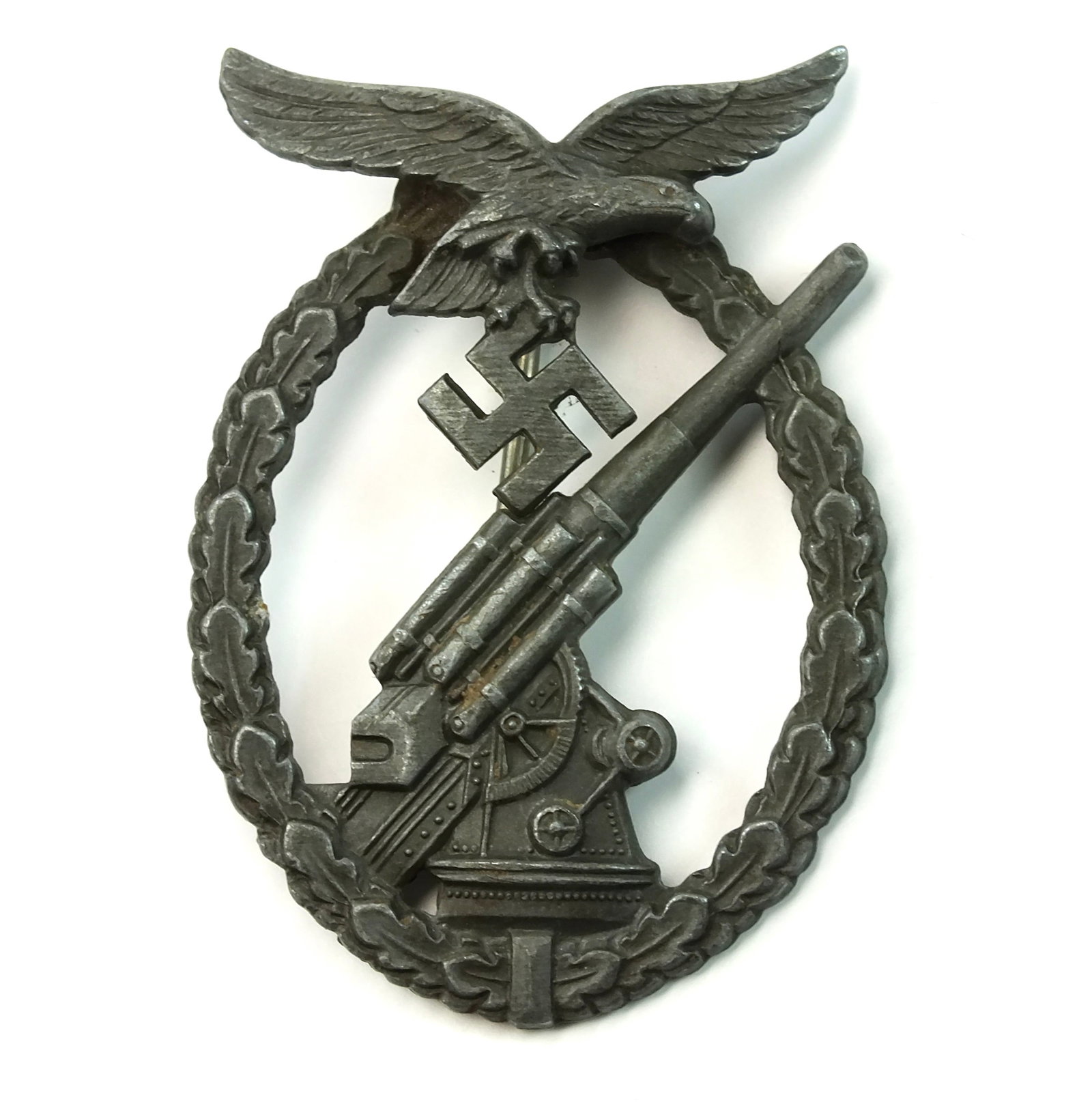 German Germany Nazi WW2 Nazi Artillery Pin Badge Order: German WW2 Artillery Badge. Broken pin catch. LiveAuctioneers is currently displaying only it's own expensive shipping options. However, we offer reasonably priced in-house shipping on most items. Ple