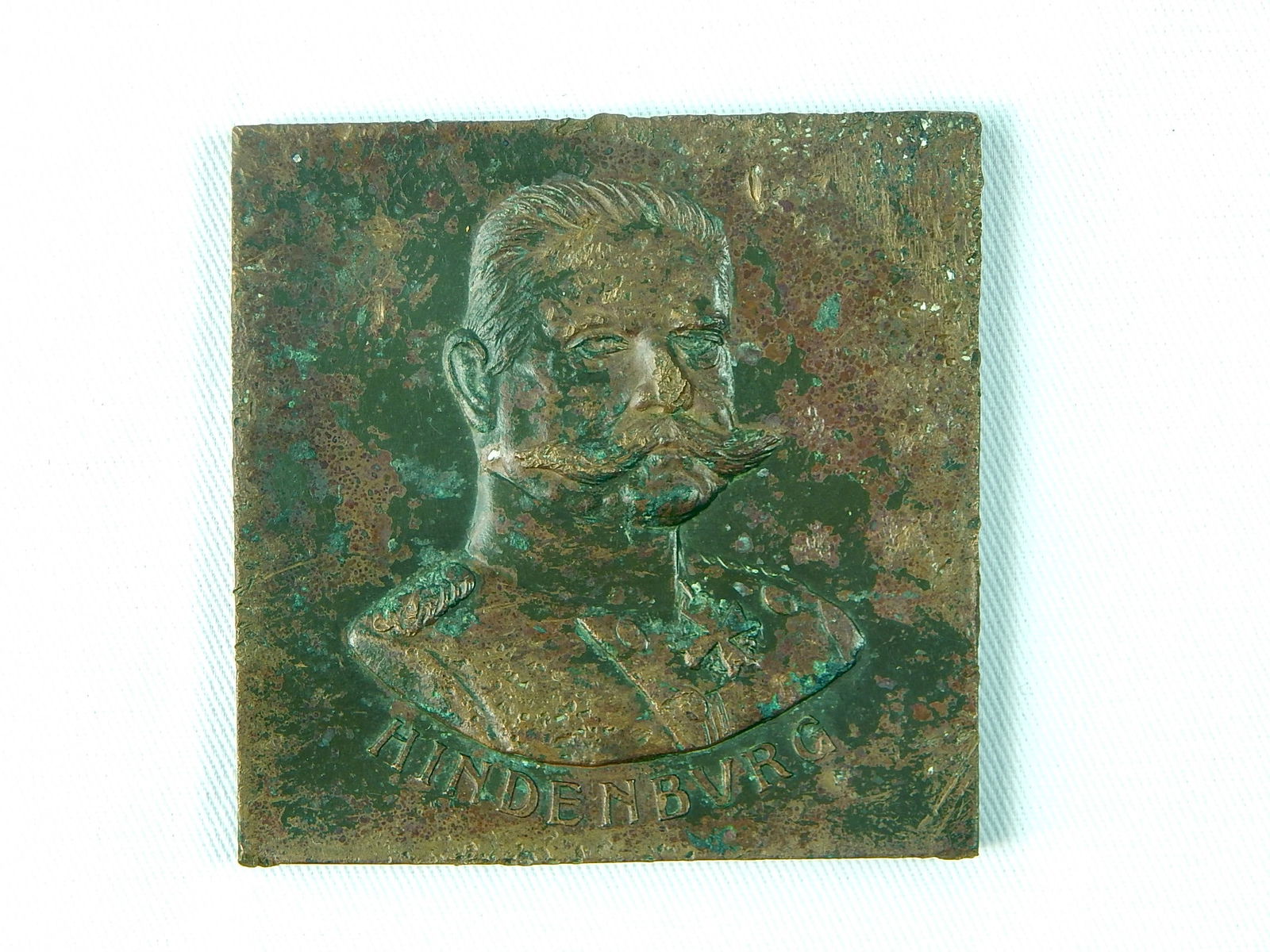 German Antique WW1 Bronze Hindenburg Table Medal: German WW1 Bronze Hindenburg Table Medal. LiveAuctioneers is currently displaying only it's own expensive shipping options. However, we offer reasonably priced in-house shipping on most items. Please