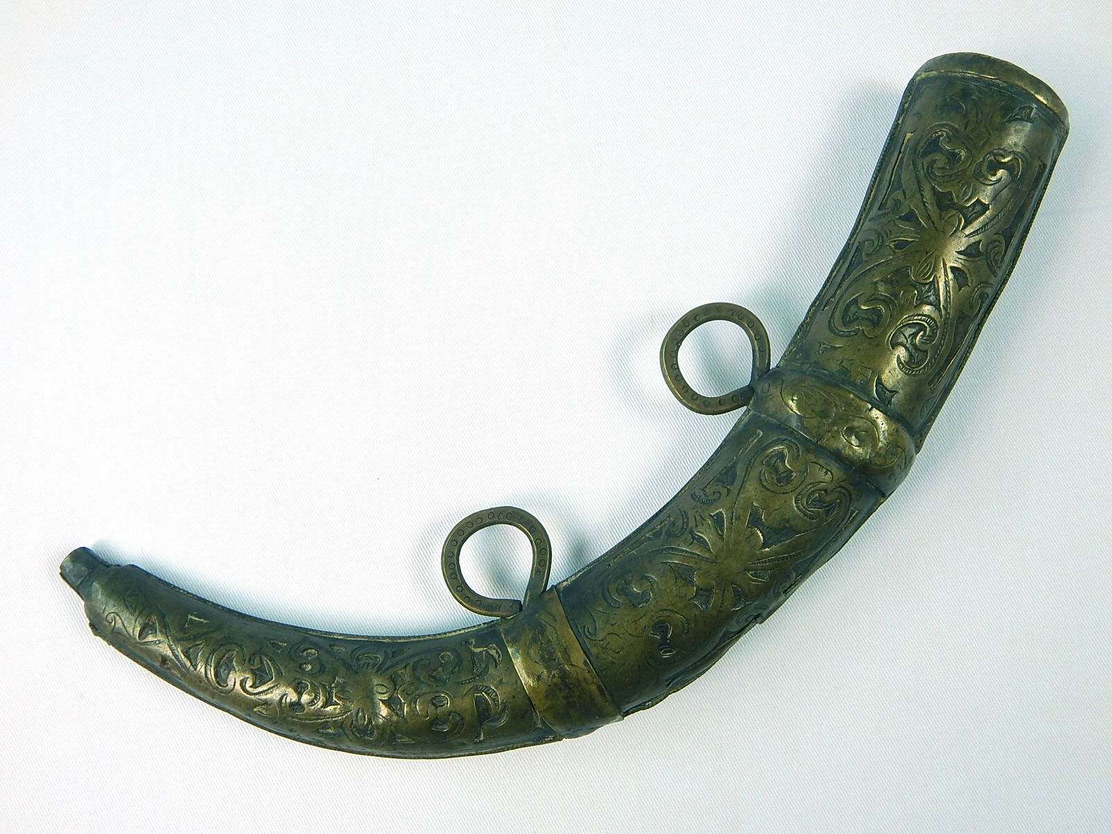 Antique Middle East Persia Hunting Metal Black Powder Flask: Antique Middle Eastern Metal Black Powder Flask. LiveAuctioneers is currently displaying only it's own expensive shipping options. However, we offer reasonably priced in-house shipping on most items.