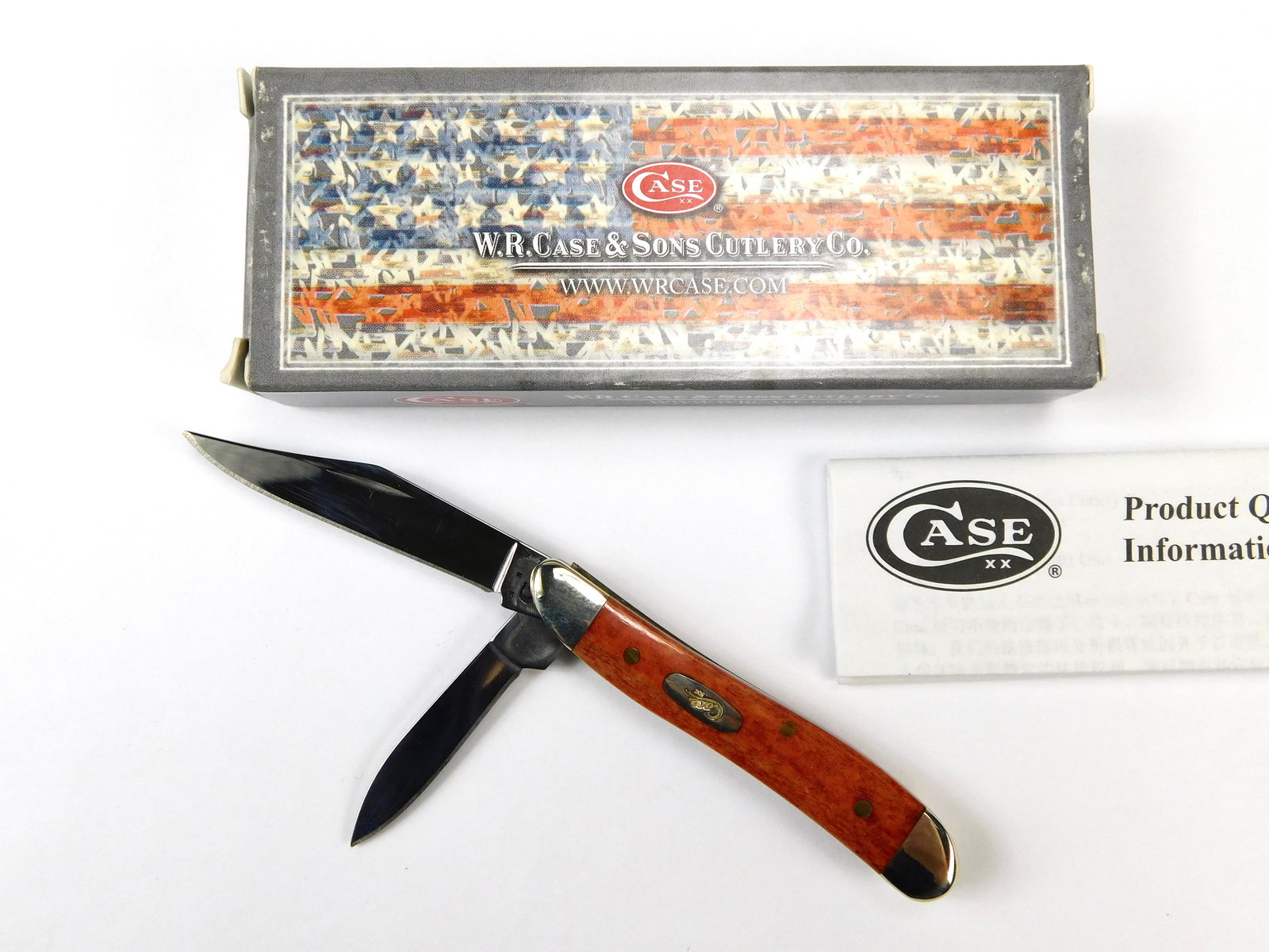 US 2014 Case XX Tested 6220 SS Peanut Chestnut 2 Blade Folding Pocket Knife: US 2014 Case XX Tested 6220 SS Peanut Chestnut Folding Pocket Knife with Box. New old stock. Measurements are pictured. LiveAuctioneers is currently displaying only its own expensive shipping options.