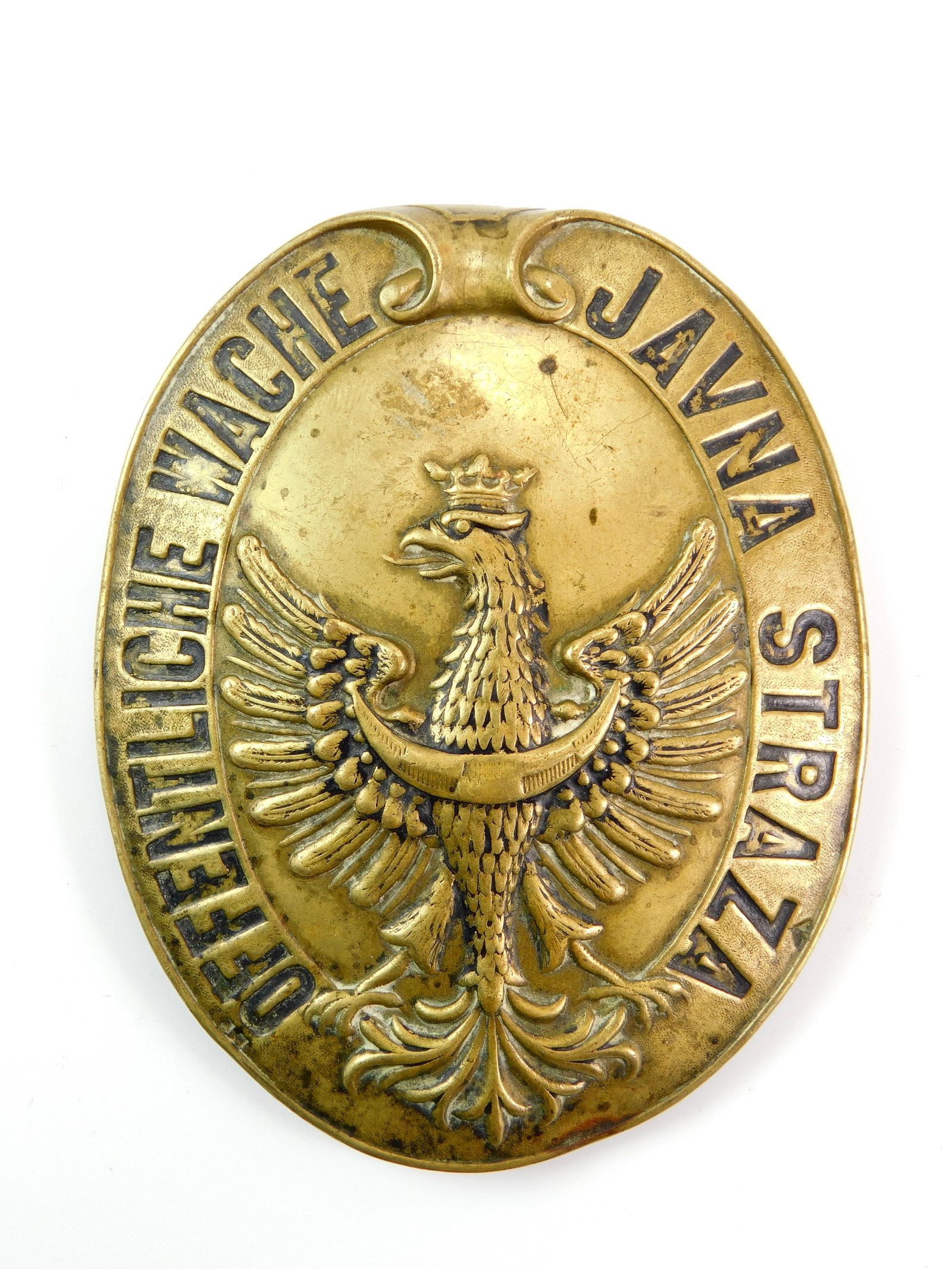 Austria Austrian Empire Poland Polish WW1 Period Public Guard Large Badge: Austrian Empire WW1 Period Public Guard Large Badge. LiveAuctioneers is currently displaying only it's own expensive shipping options. However, we offer reasonably priced in-house shipping on most ite