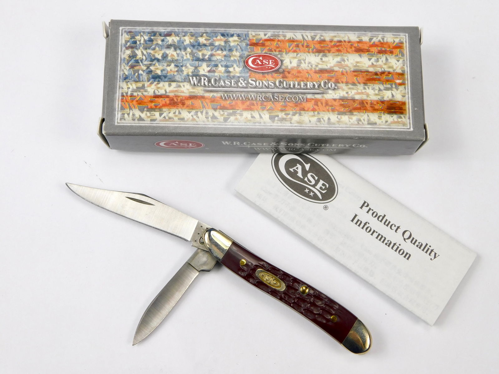 US 2014 Case XX Tested 6220 SS Peanut Brown Folding Pocket Knife: US 2014 Case XX Tested 6220 SS Peanut Brown Folding Pocket Knife with Box. New old stock. Measurements are pictured. LiveAuctioneers is currently displaying only it's own expensive shipping options. H