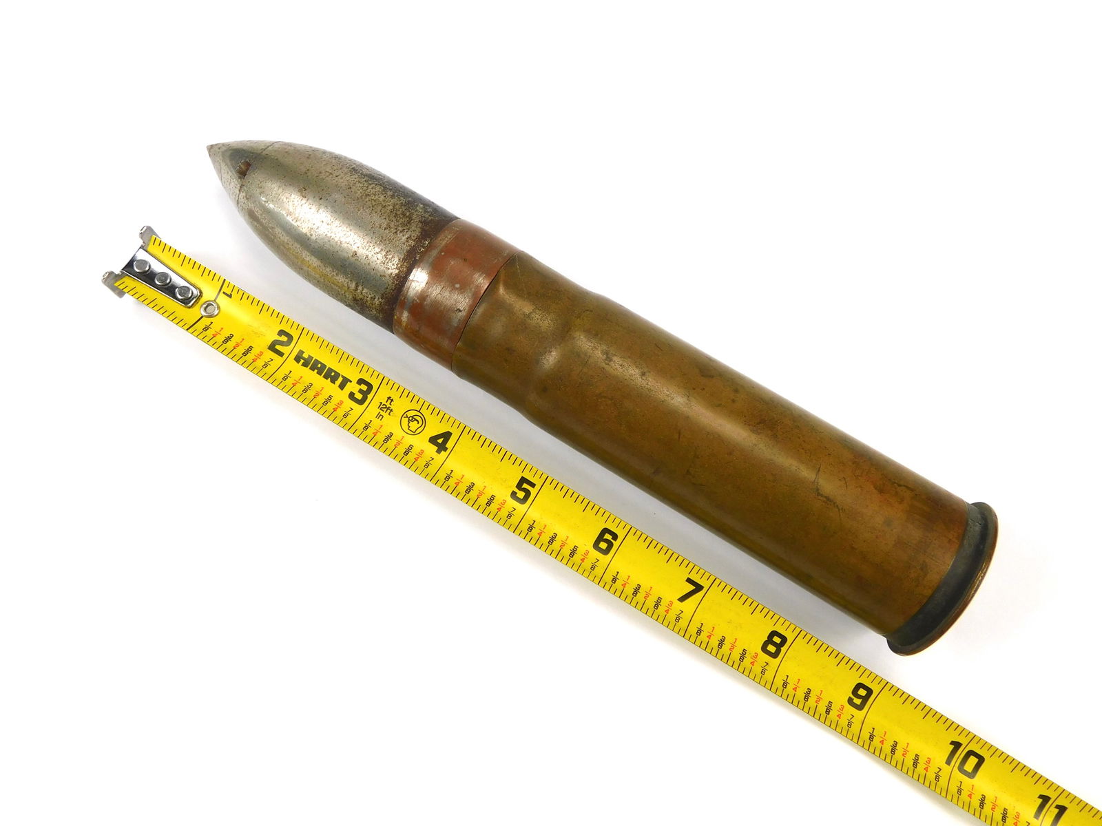 WW2 Trench Art Display Shell Round: In-House Shipping.WW2 Trench Art Display Shell Round. Any surplus ammunition is sold as collectible ammunition. It is your responsibility to use due diligence to inspect each round for issues if you i