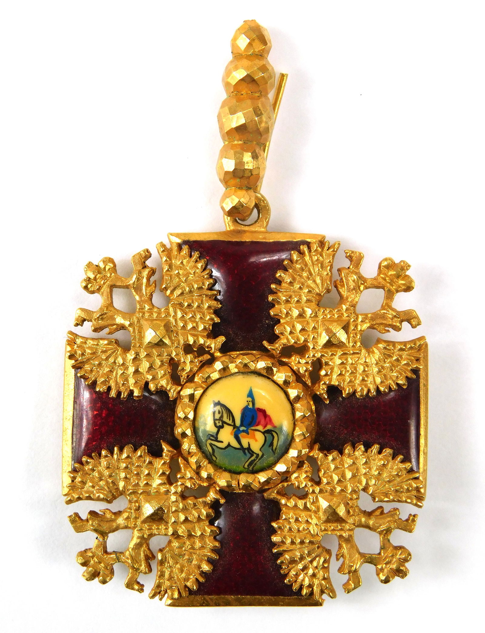 Imperial Russian Style Enamel Order of Saint Alexander Nevsky Copy Star (1 of 9)
