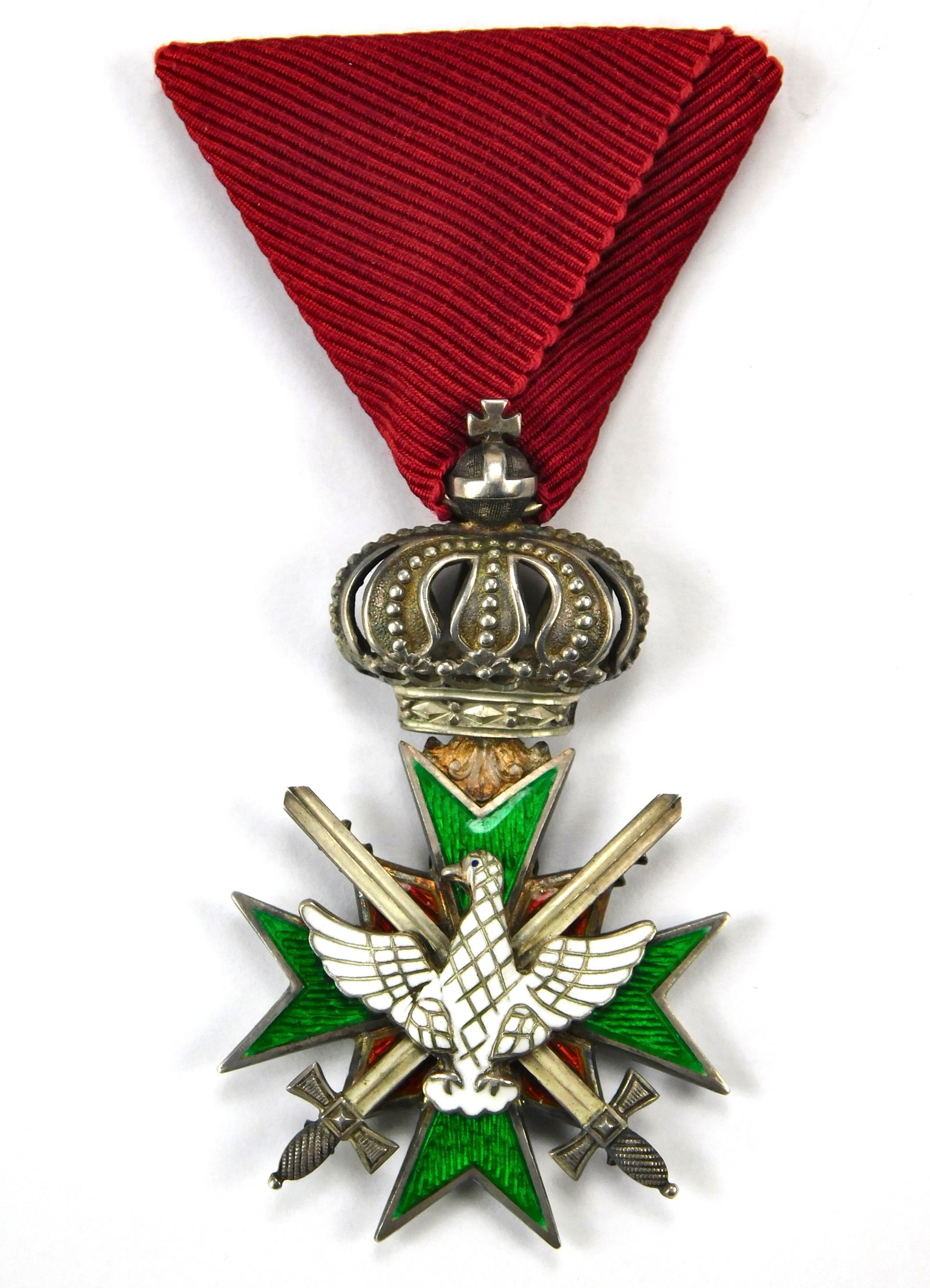 Saxe Weimar White Falcon Knight’s Cross with Swords (1 of 11)