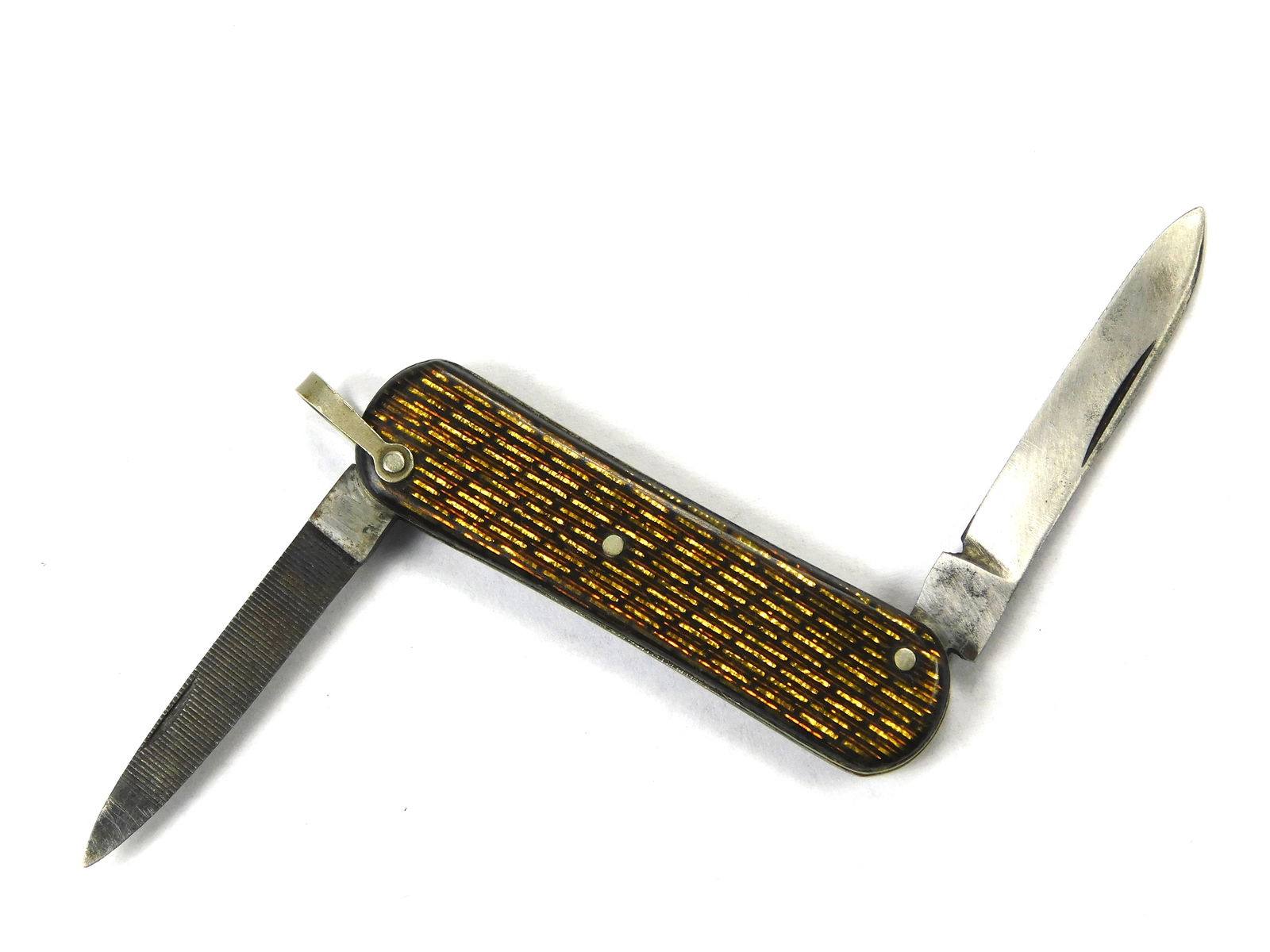 Vintage Mini 2-Blade Folding Pocket Knife (1 of 8)