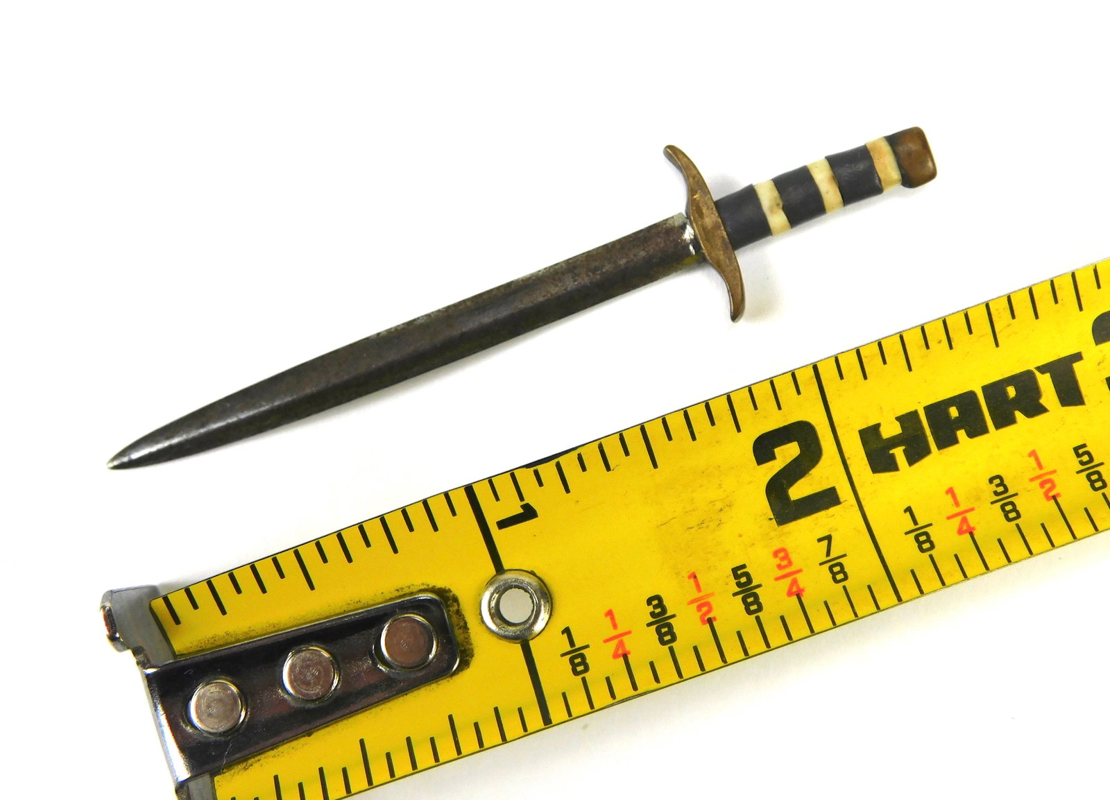 US WW2 Custom Made Handmade Miniature Theater Bowie Knife: In-House Shipping. US WW2 Custom Made Miniature Theater Bowie Knife.