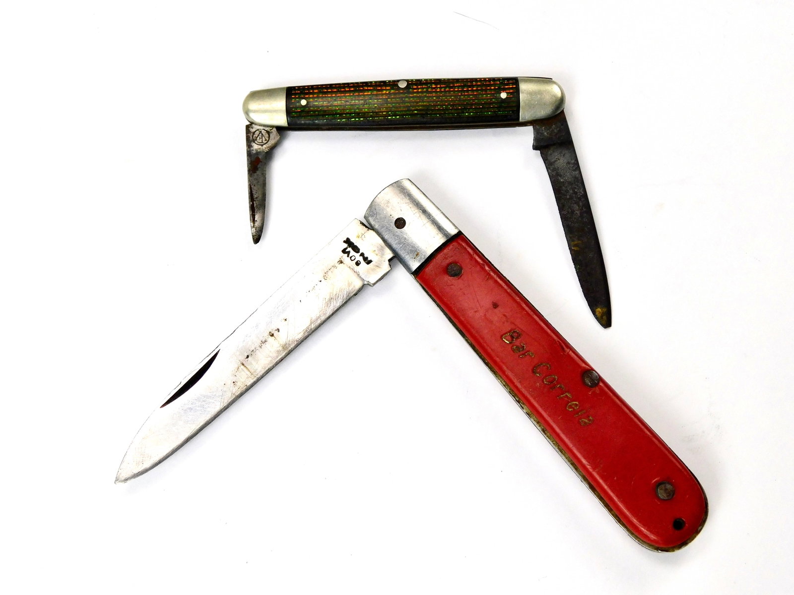 Lot of 2 US Vintage US Valley Forge & Inox Folding Pocket Knife (1 of 9)