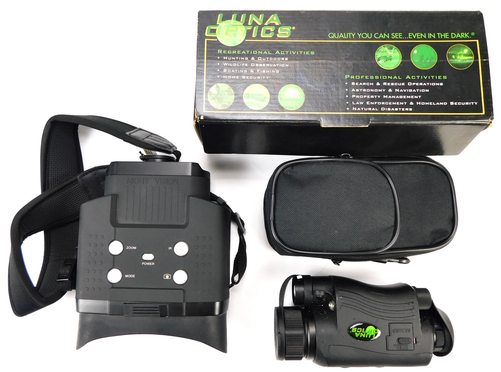 Set of 2 Night Vision Viewer Recorder Luna Optics Alliance Outdoors (1 of 11)
