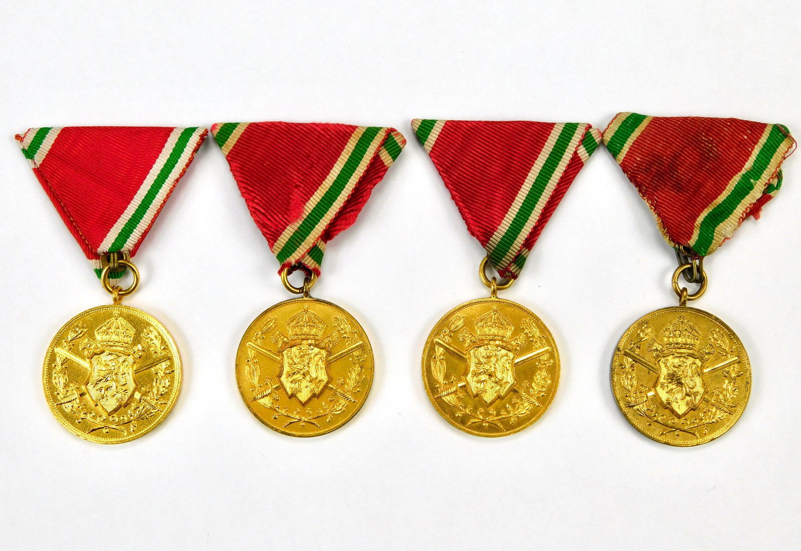 Antique German Austrian WW1 Set of 4 Medal Order Badge Award (1 of 10)