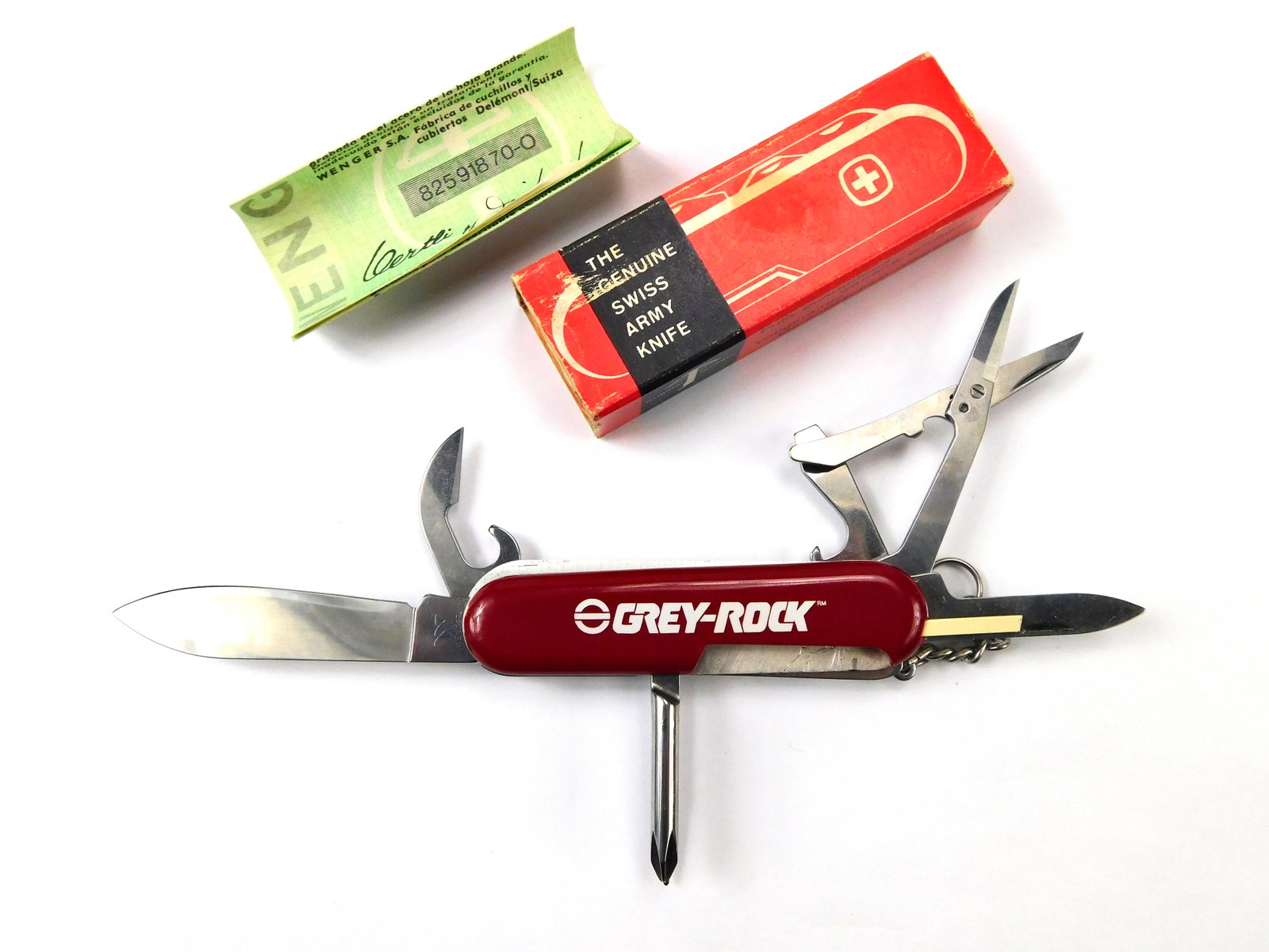Vintage Victorinox Swiss Army Wenger Scientific Folding Multitool Pocket Knife (1 of 19)