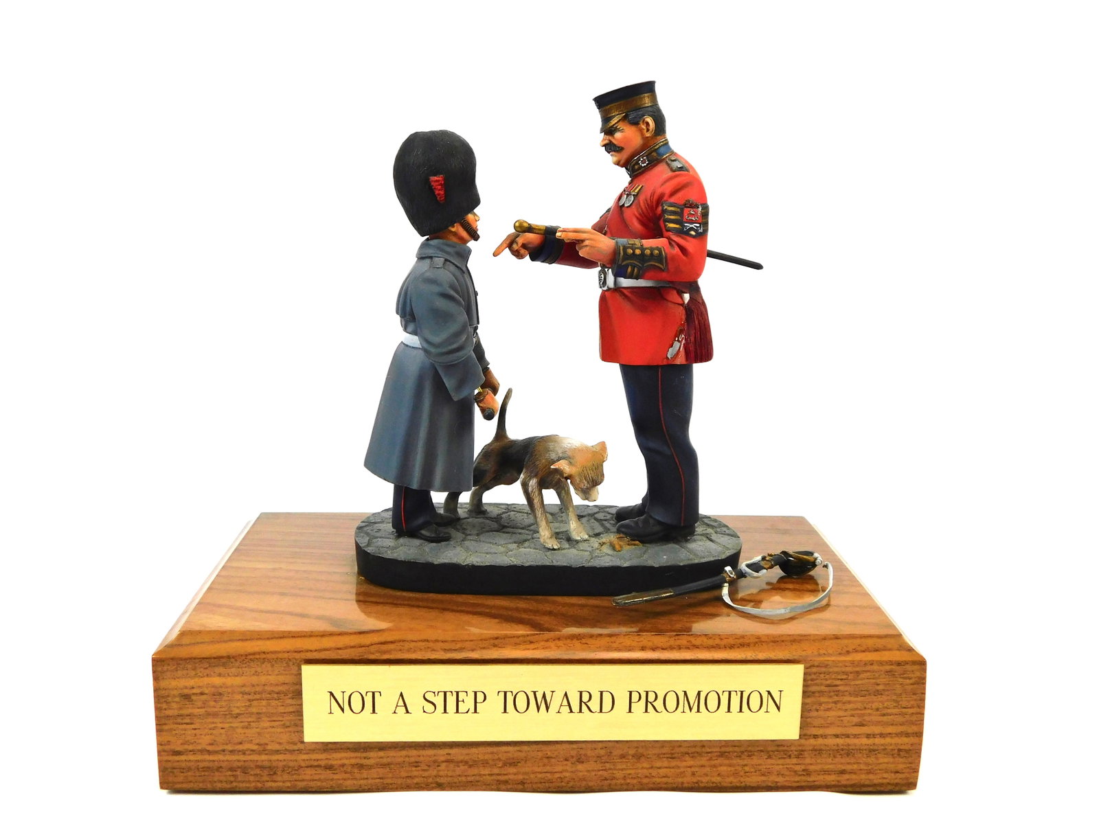 Vintage Painted Large Toy Soldier Figurine Miniature British Napoleonic (1 of 17)