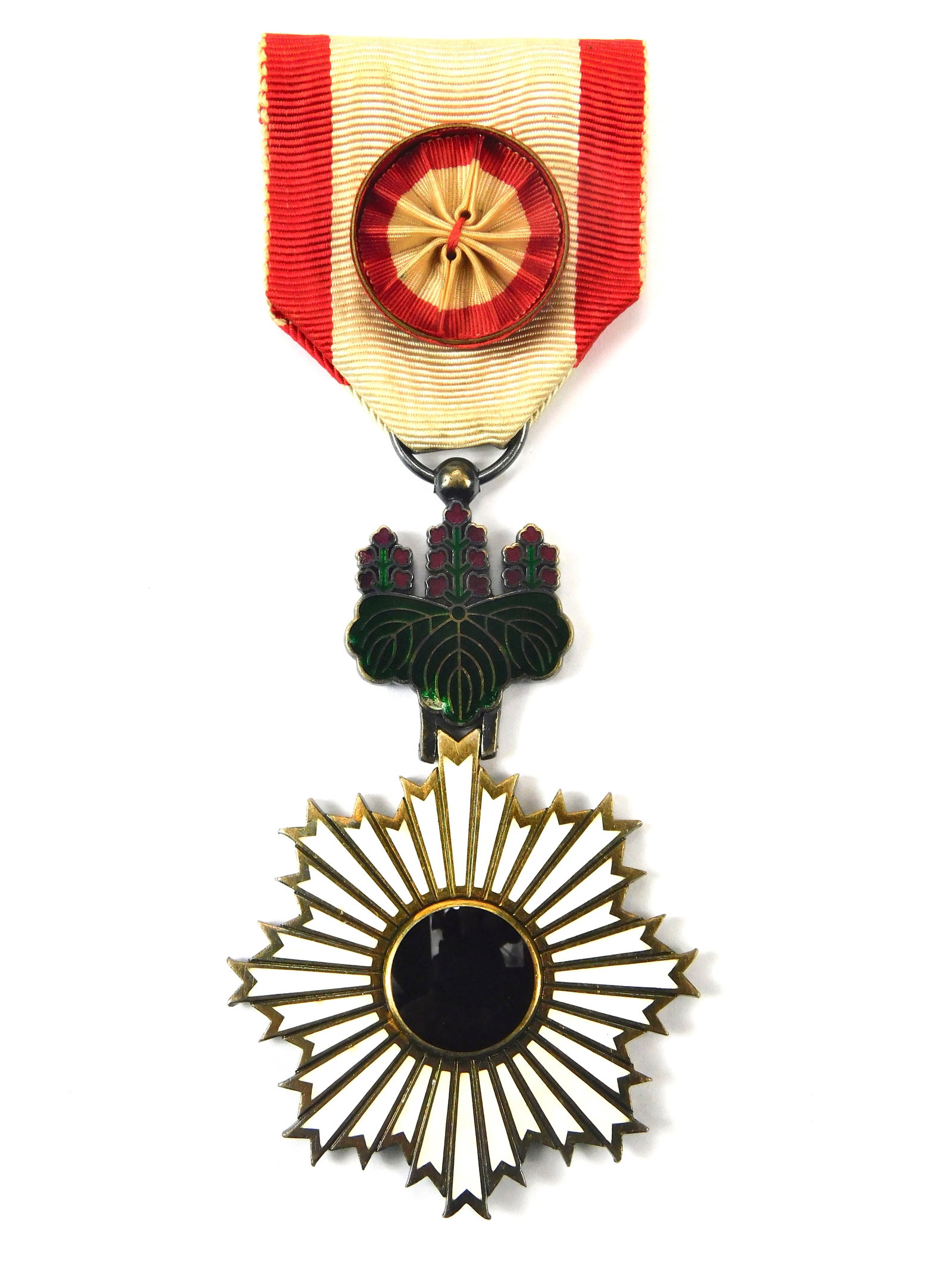 WW2 Imperial Japanese Japan Order of Rising Sun 5th Class Medal Badge Award (1 of 11)