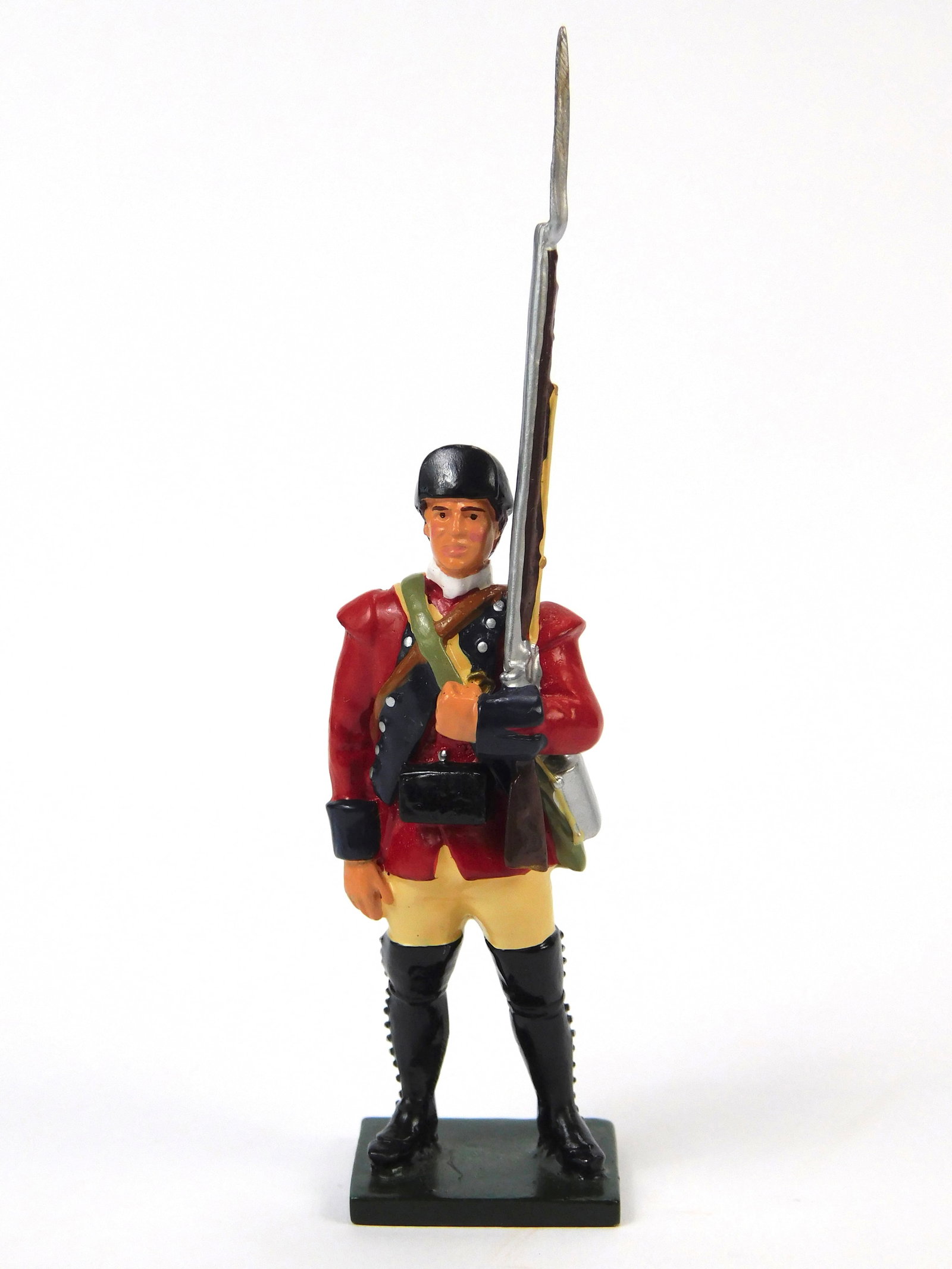 Painted Toy Soldier Figurine 2007 Black Watch Colour Party British Officer w/ Rifle A: Painted Toy Soldier Figurine. 2007 The Black Watch Colour Party W. Britain British Officer with rifle.
