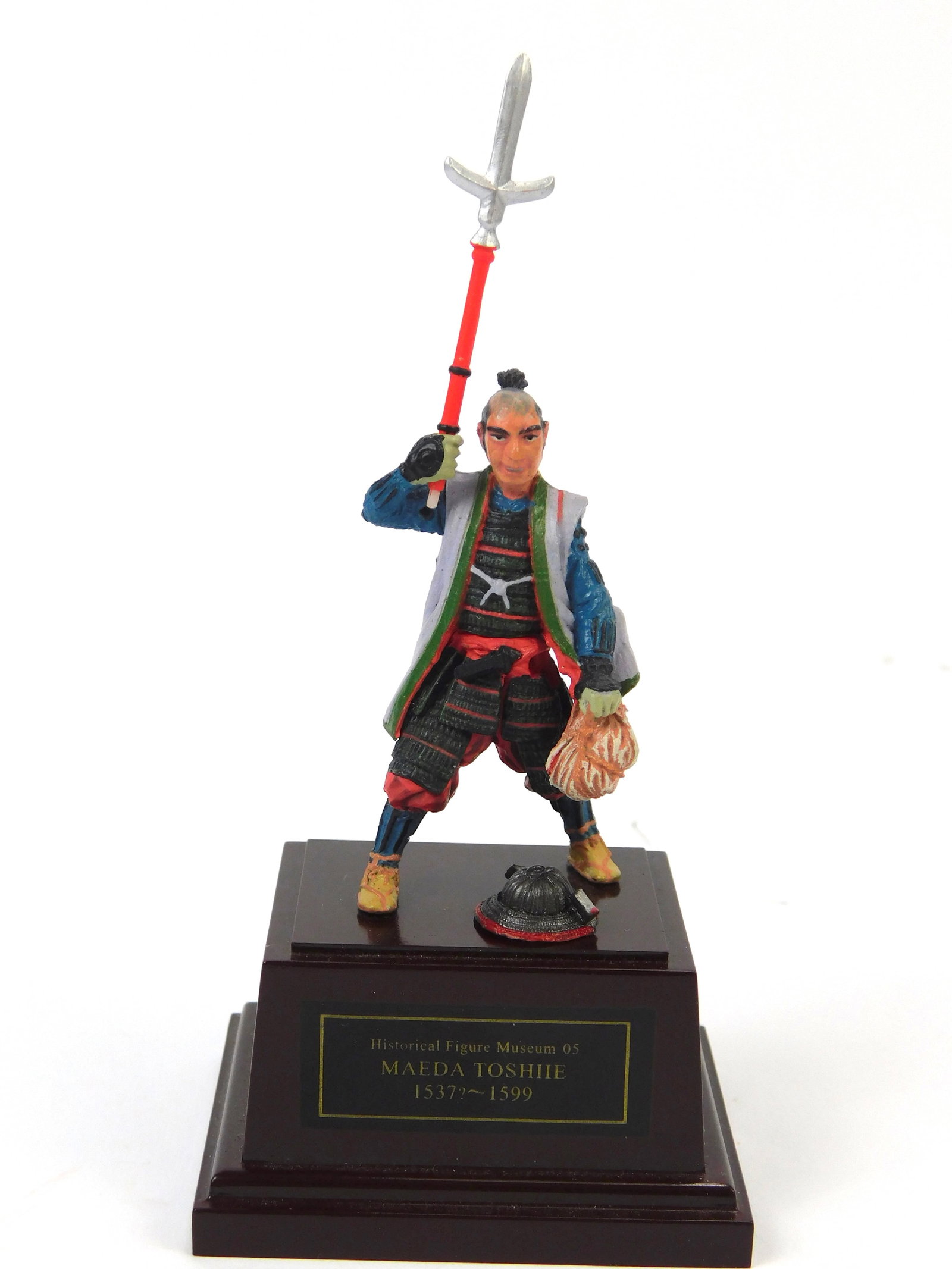 Vintage Colored Toy Soldier Figurine F-toys Kaiyod Maeda Toshiie Japanese Samurai: Vintage Colored Toy Soldier Figurine. F-toys / Kaiyod Maeda Toshiie Japanese Samurai