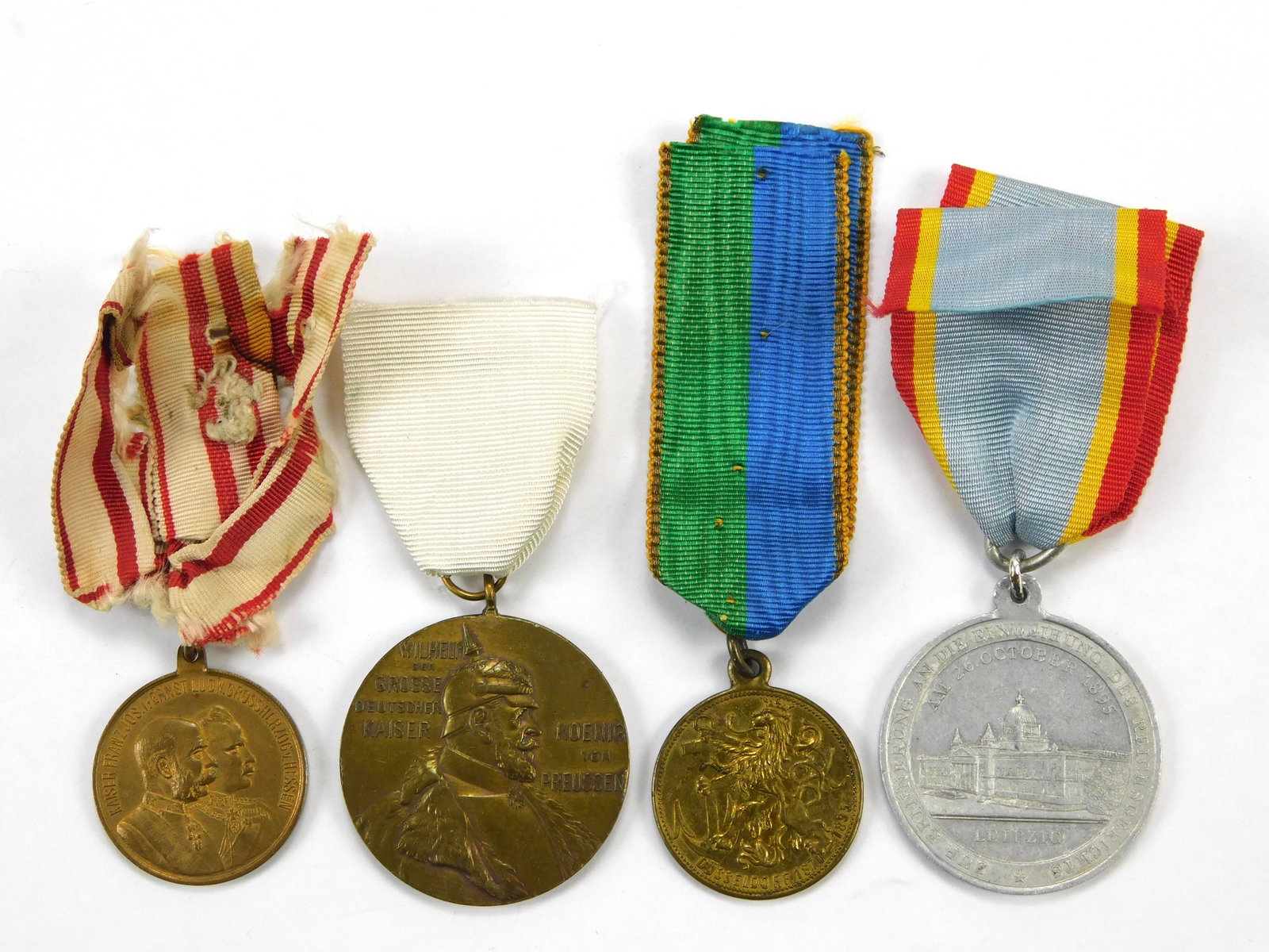 Antique German Austrian WW1 Set of 4 Medal Order Badge Award (1 of 10)