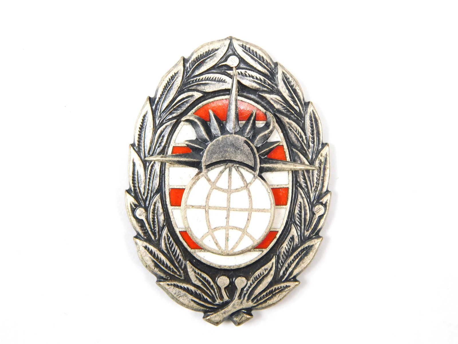 Austrian Hungarian Vintage Post WW2 Enameled Badge Pin Medal Order (1 of 3)