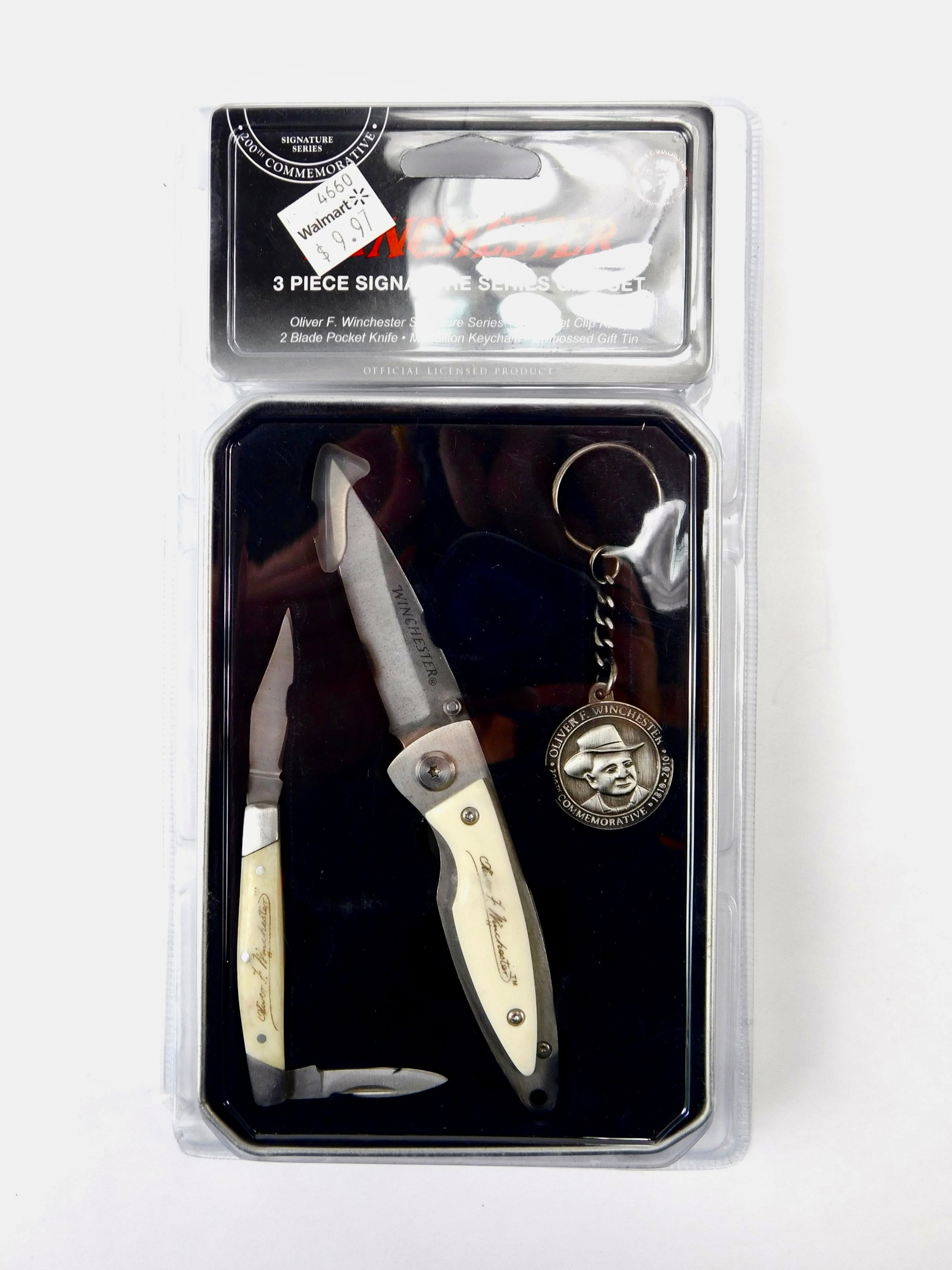 Winchester 200 Commemorative 3 Pc Signature Series Gift Set Folding Pocket Knife (1 of 4)