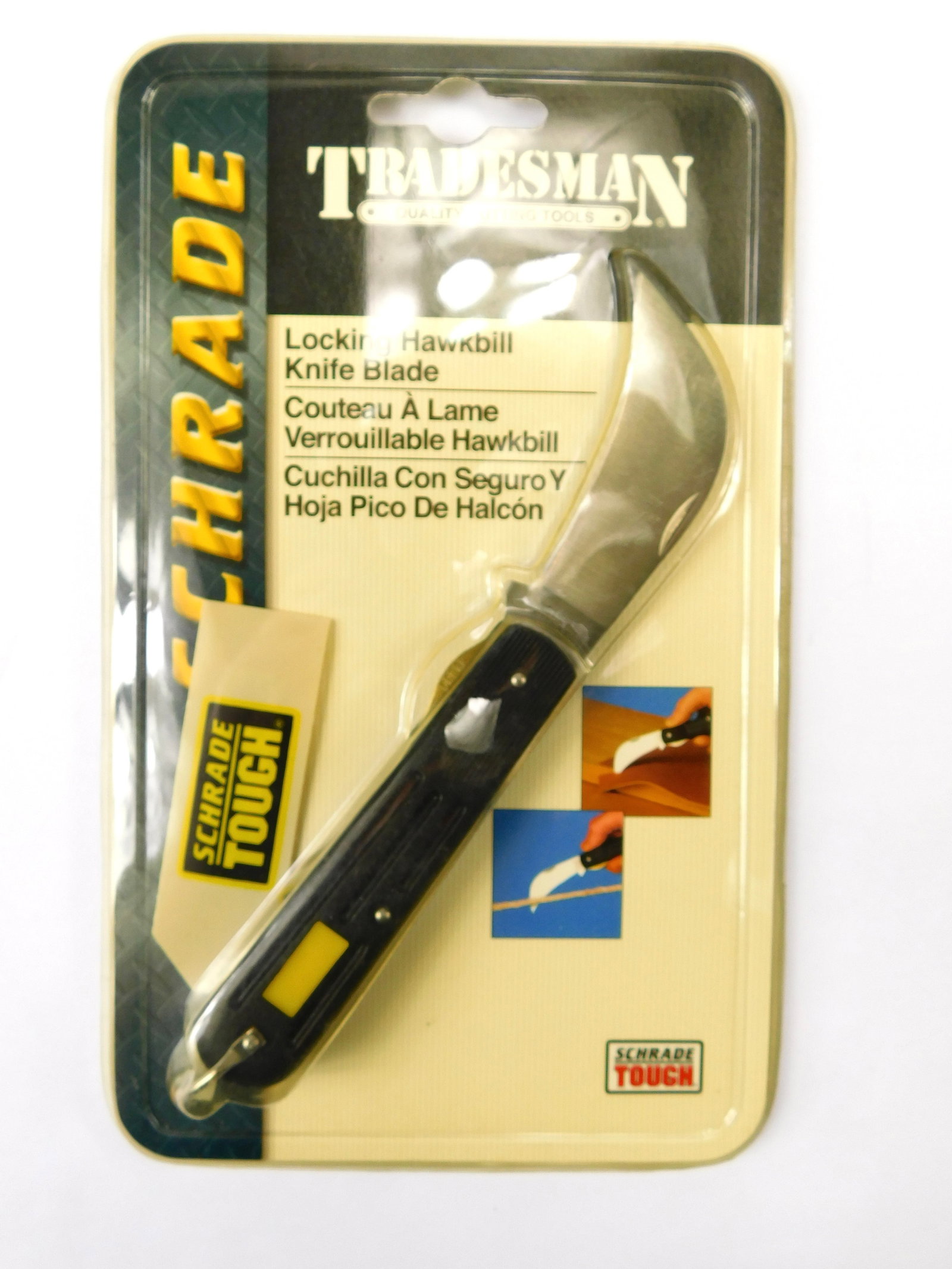 Schrade Tradesman Locking Hawkbill Folding Pocket Knife (1 of 3)