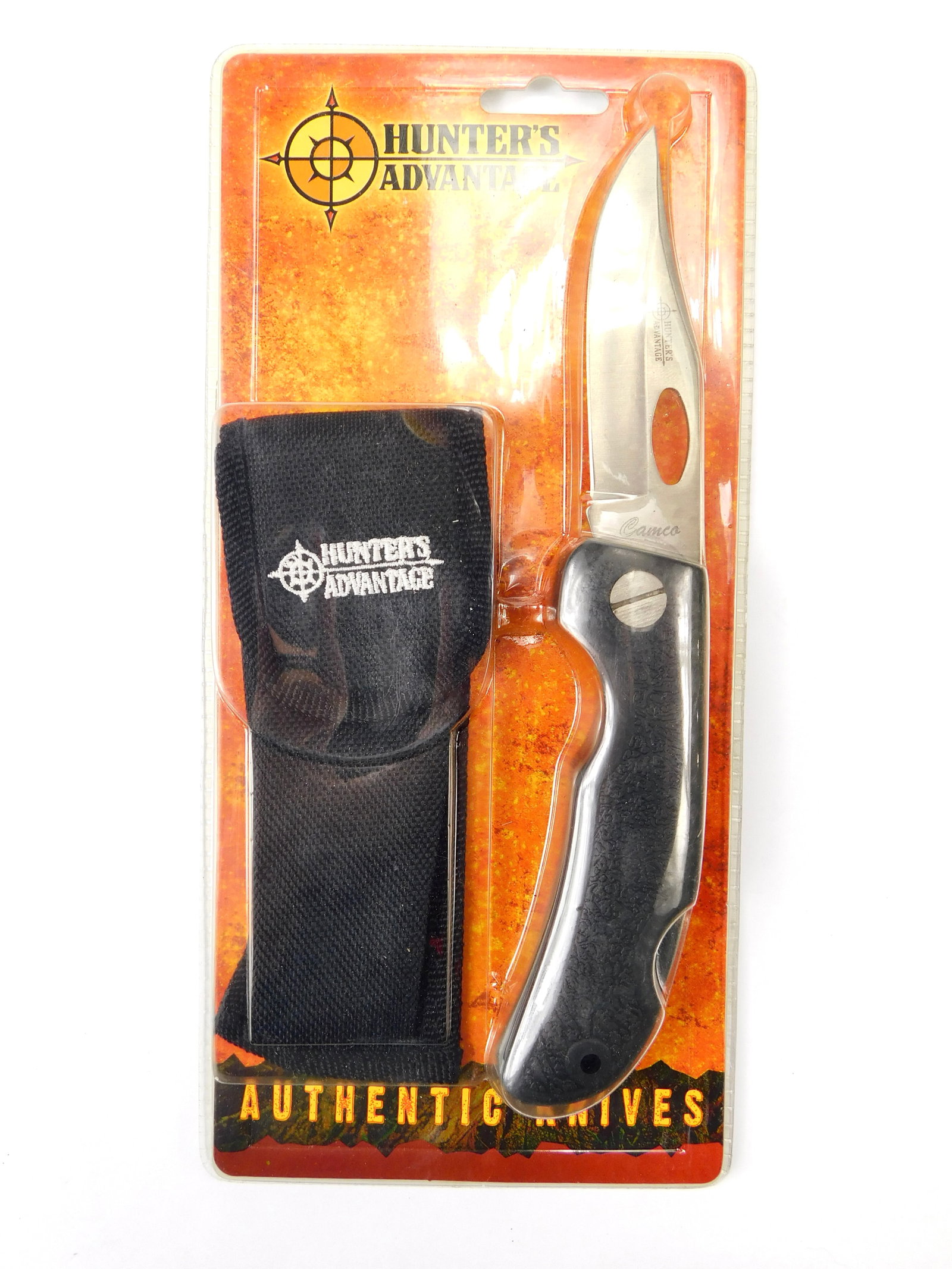 HUNTERS ADVANTAGE K500 HUNTER 420 HC STAINLESS Folding Pocket Knife: HUNTERS ADVANTAGE K500 HUNTER 420 HC STAINLESS Folding Pocket Knife. New old stock.