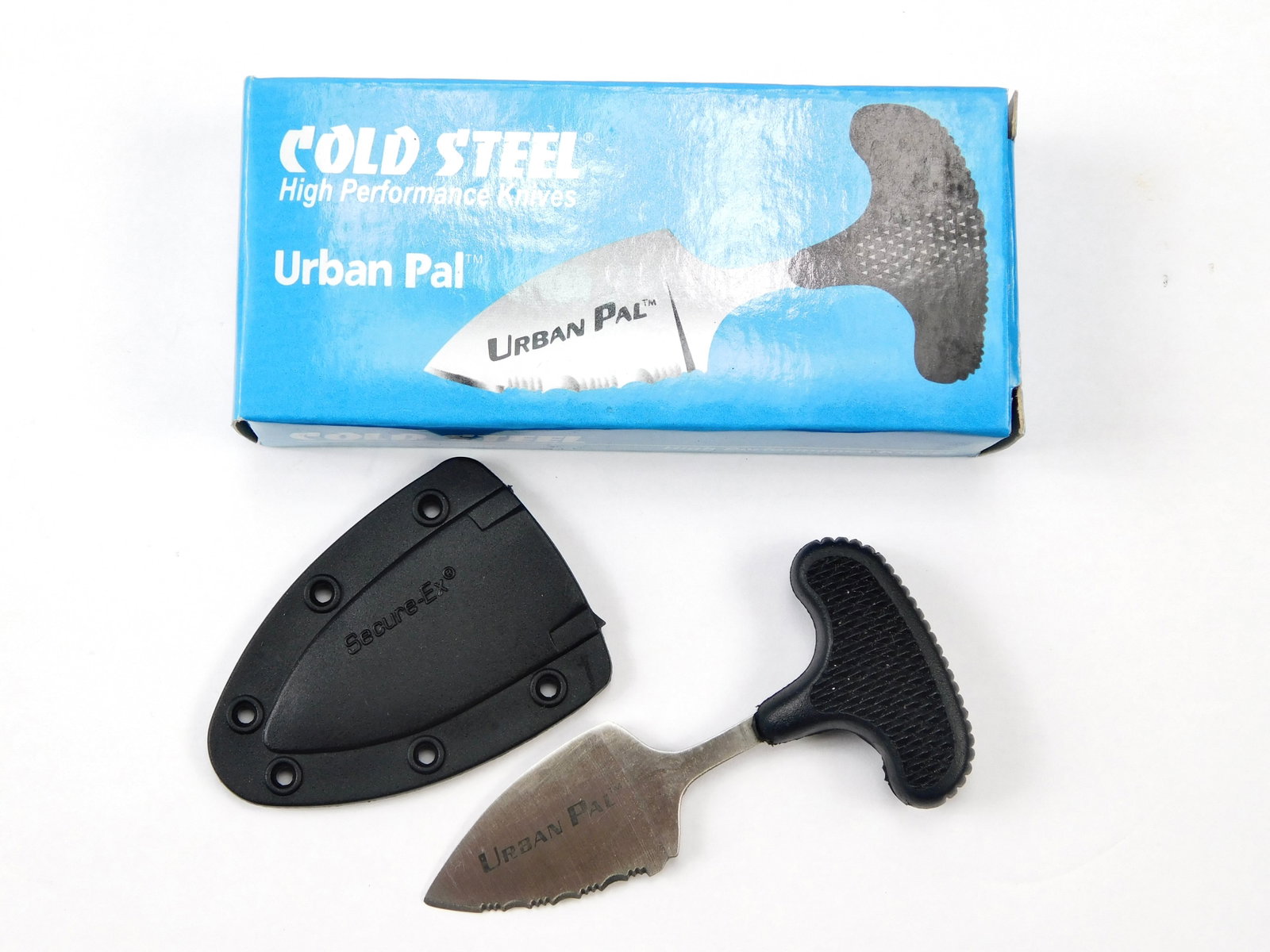 Cold Steel Japan made Urban Pal Push Dagger., 1.5" Serrated Blade, Kray-Ex Handle (1 of 9)