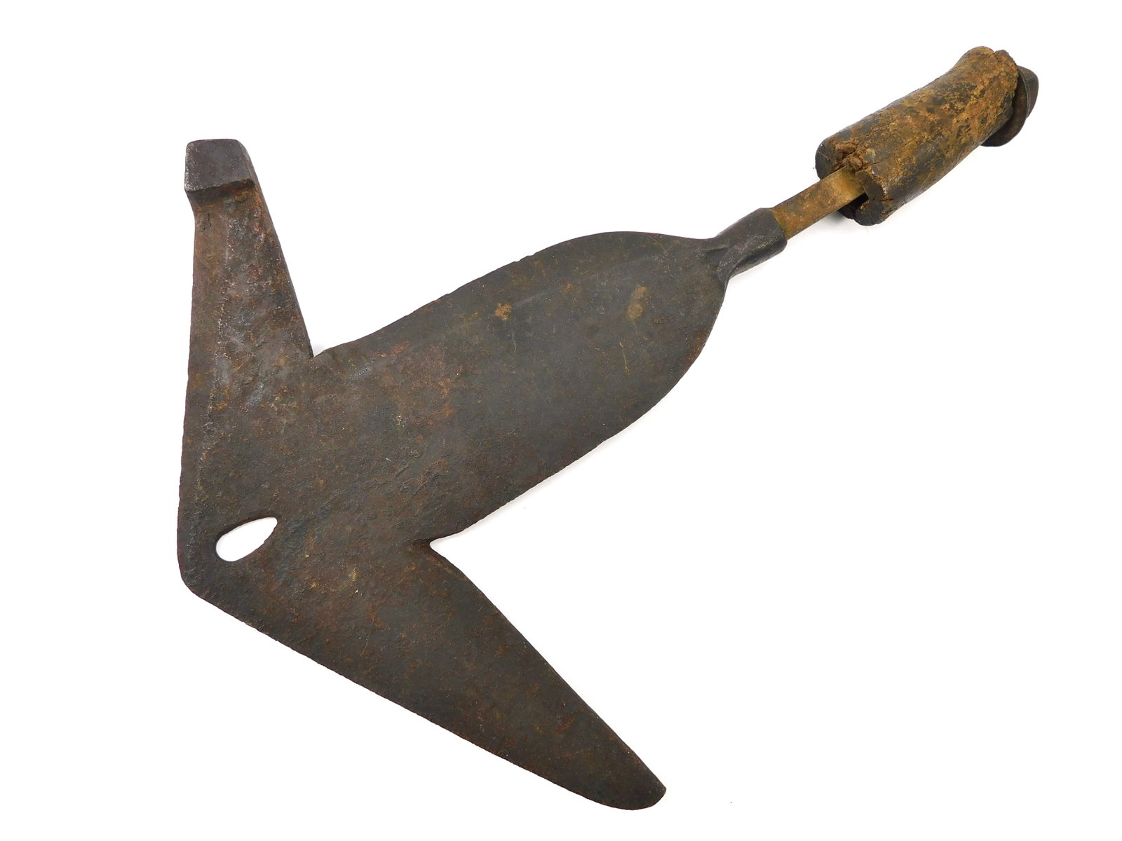 Antique Vintage Metal Heavy Tool: Antique Metal Heavy Tool. Measurements are pictured.