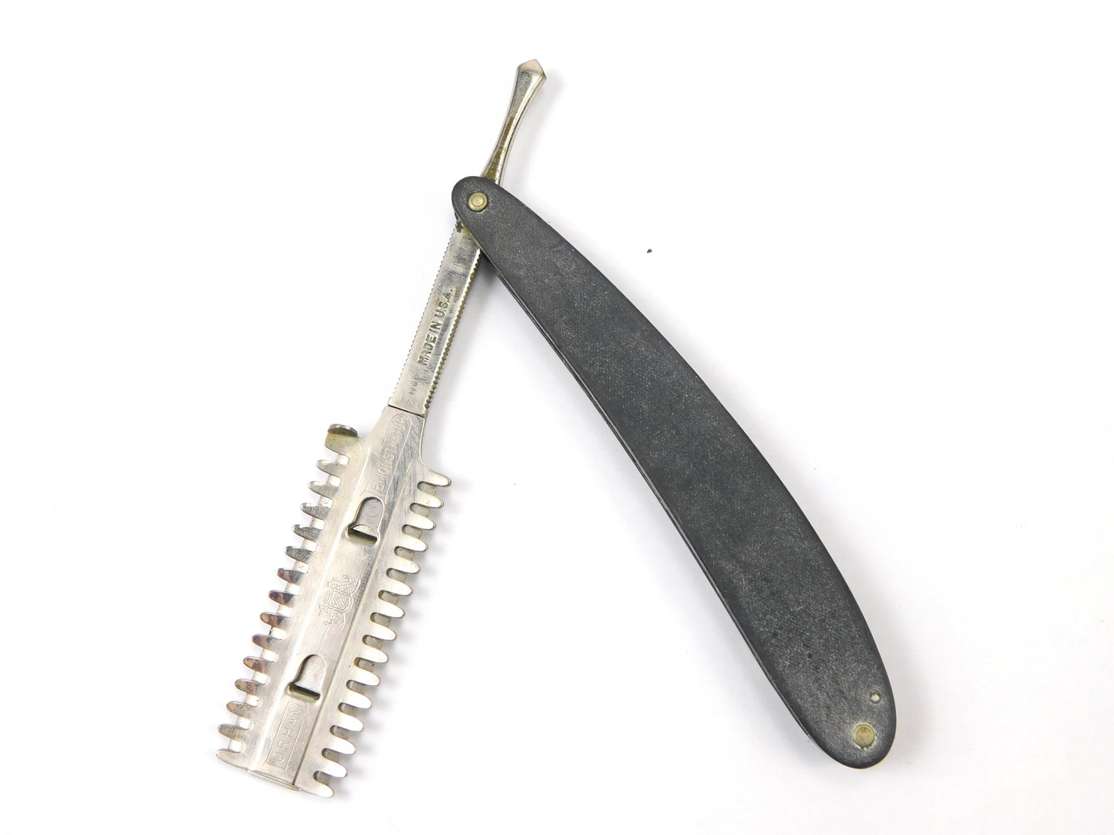 Antique Vintage US Urham Demonstrator Straight Razor (1 of 10)