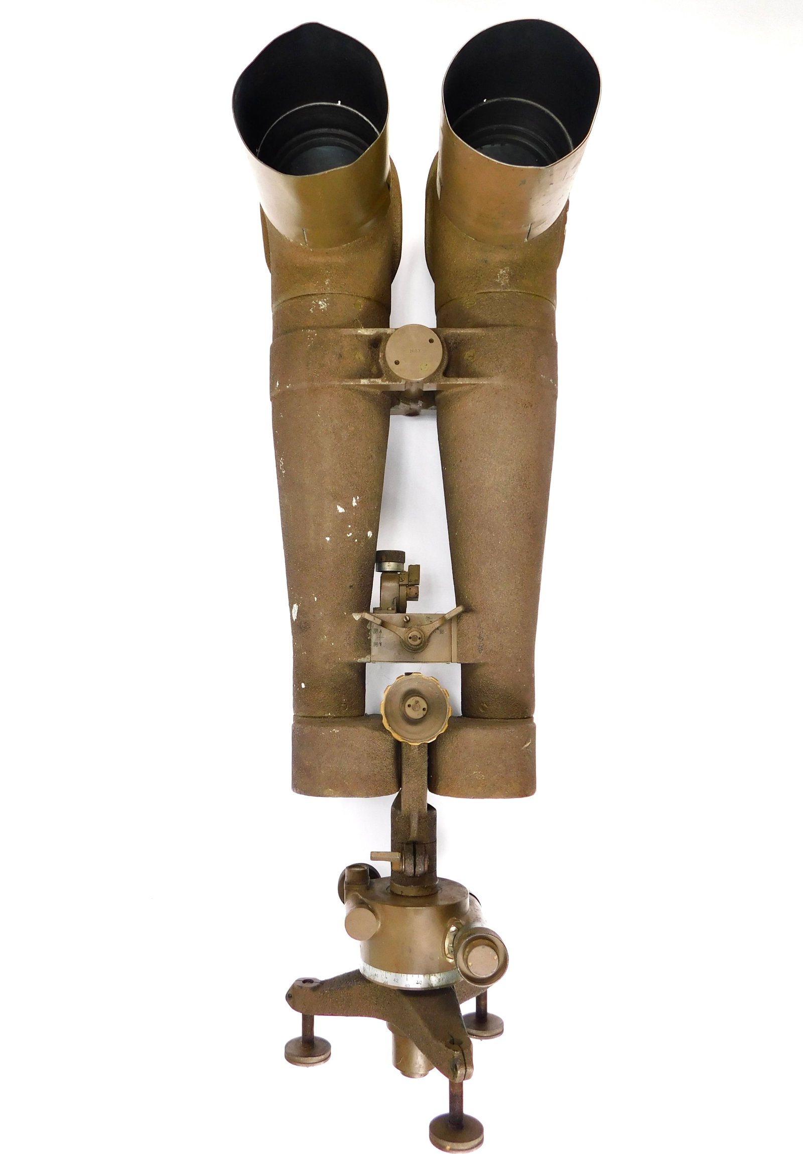 Japan Japanese WW2 Navy Warship Equipment Anti-aircraft Binoculars 15X4° NIKKO PERISCOPE (1 of 14)