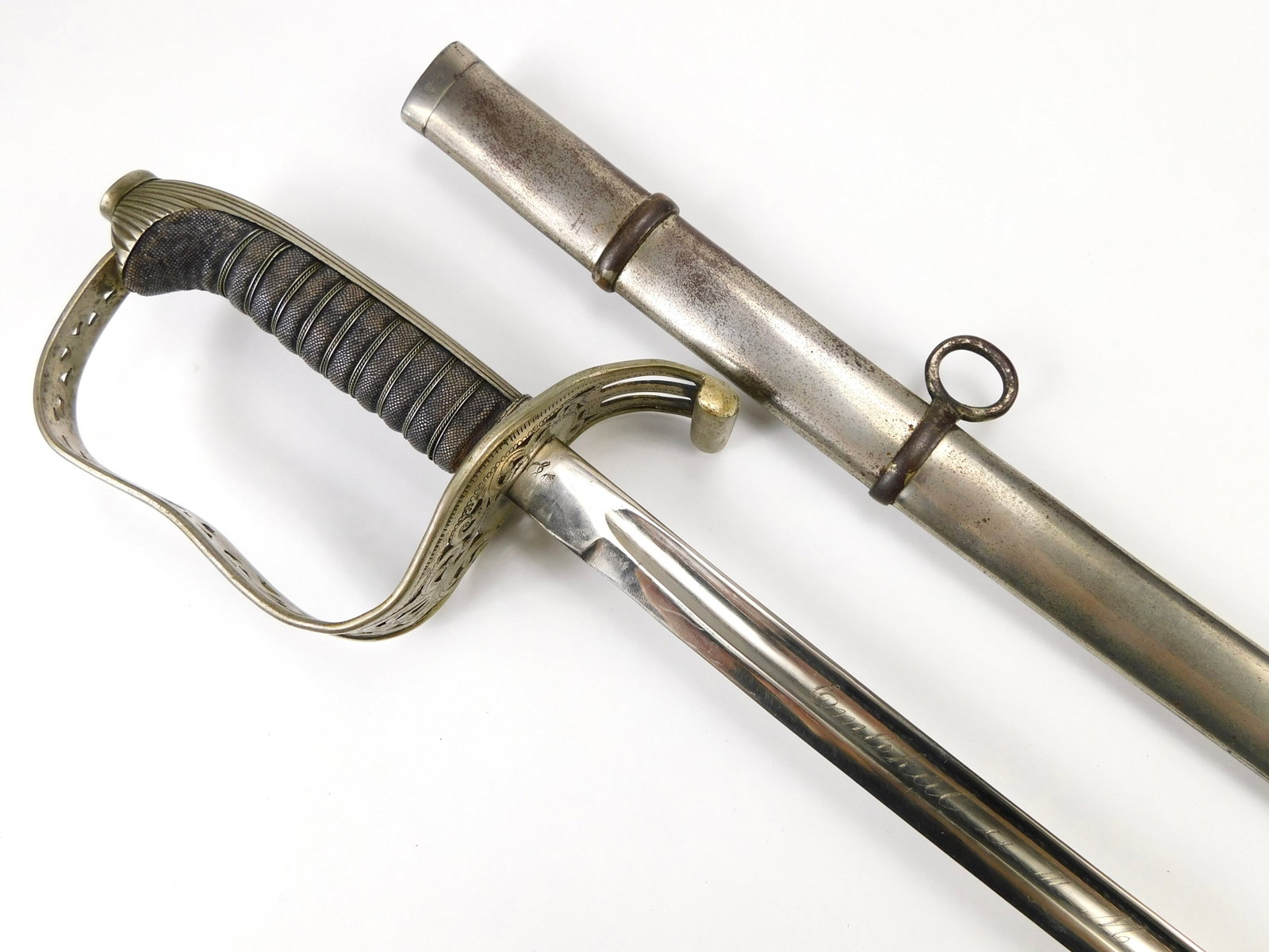 Estonian Estonia WW2 Presentation Sword w/ Scabbard (1 of 20)