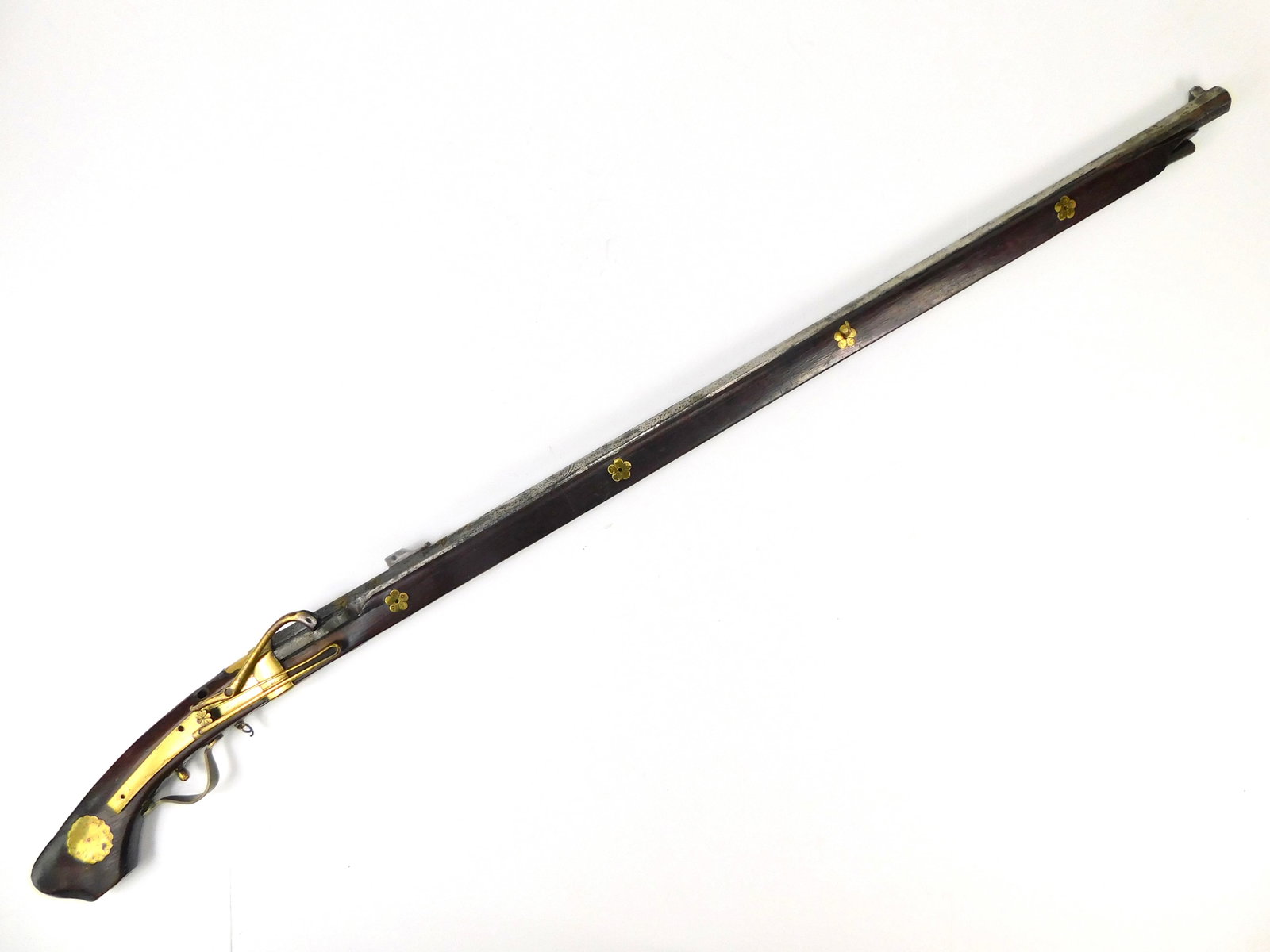 Antique Japanese Imperial Japan Matchlock Rifle (1 of 20)