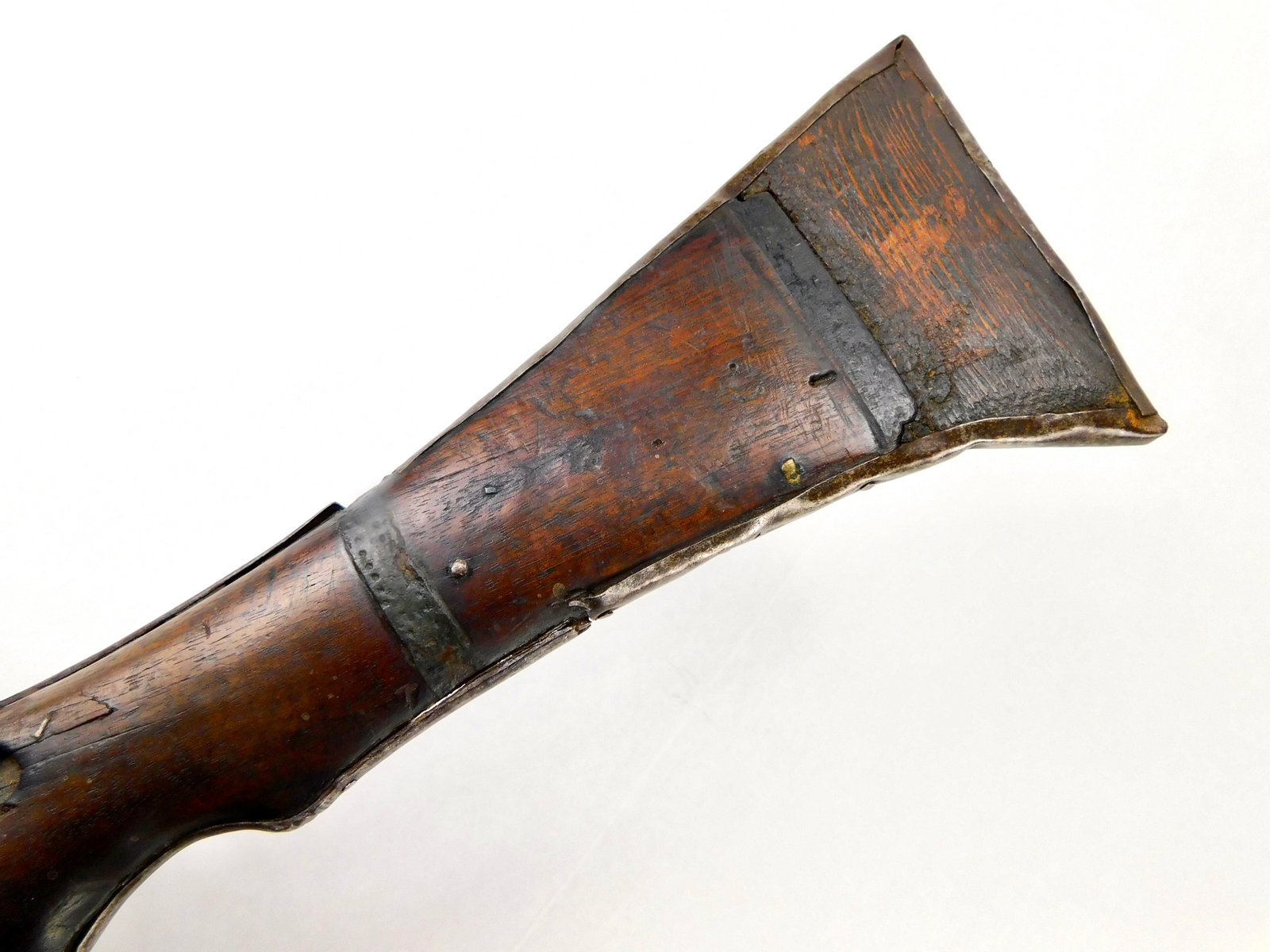 Antique Middle Eastern Maker Marked Flintlock Rifle Muzzleloader - 14