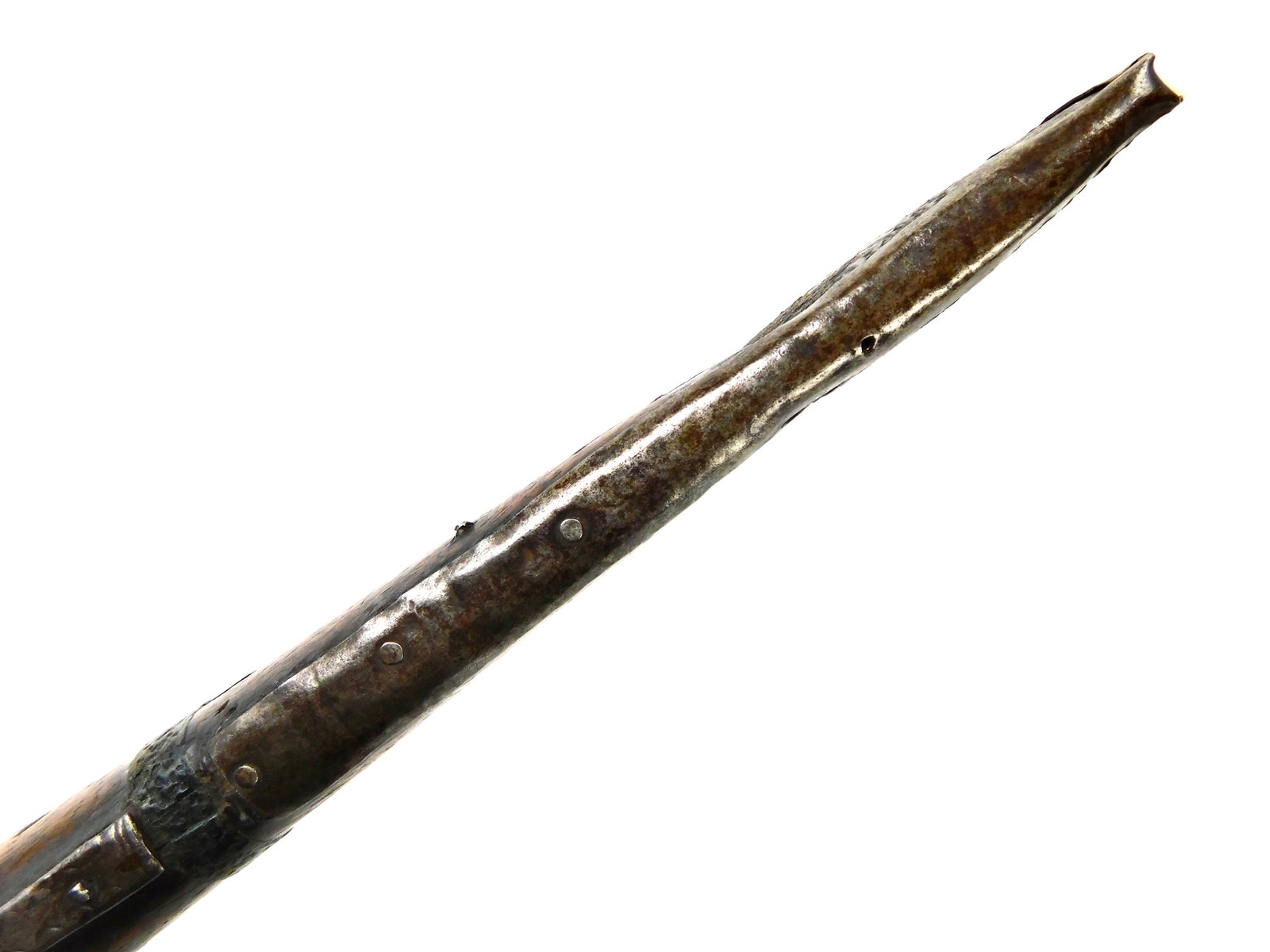 Antique Middle Eastern Maker Marked Flintlock Rifle Muzzleloader - 17